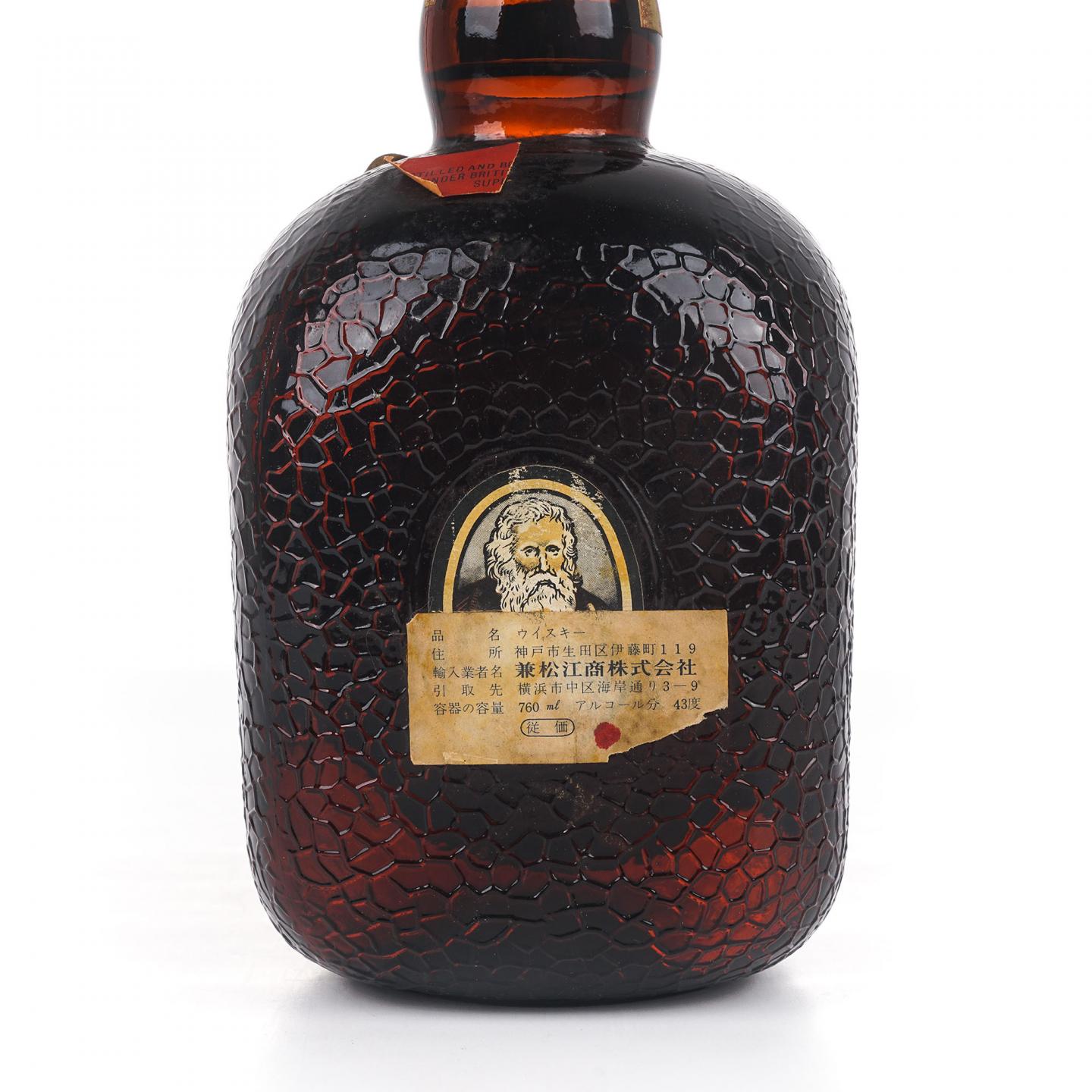 Grand Old Parr 调和 弹弓头 De Luxe Scotch Whisky 760ML