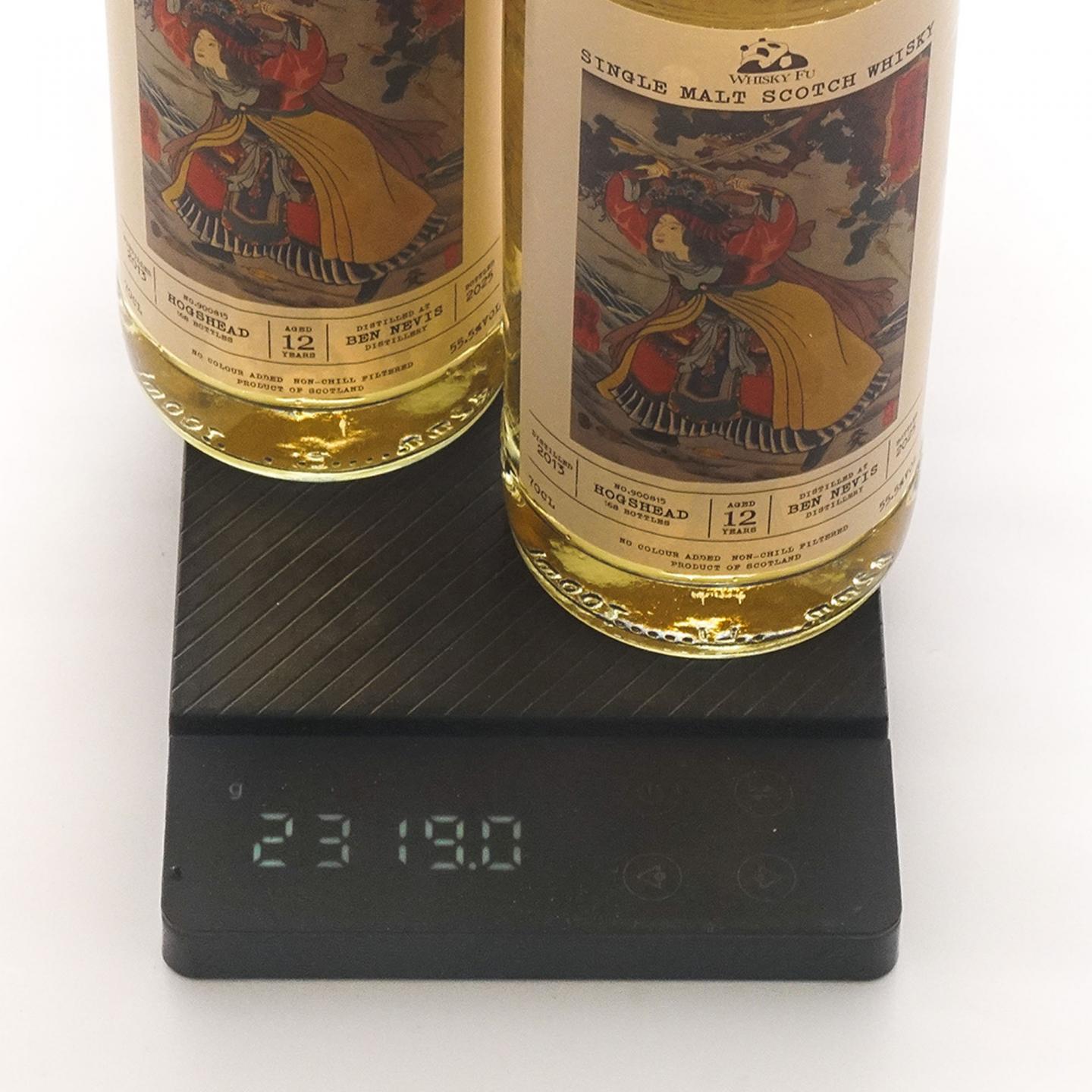 Bennevis 本尼维斯 12年 2013-2025 「通俗水浒传豪杰·一丈青扈三娘」波本桶单桶 2支组 行货 55.5%Vol.