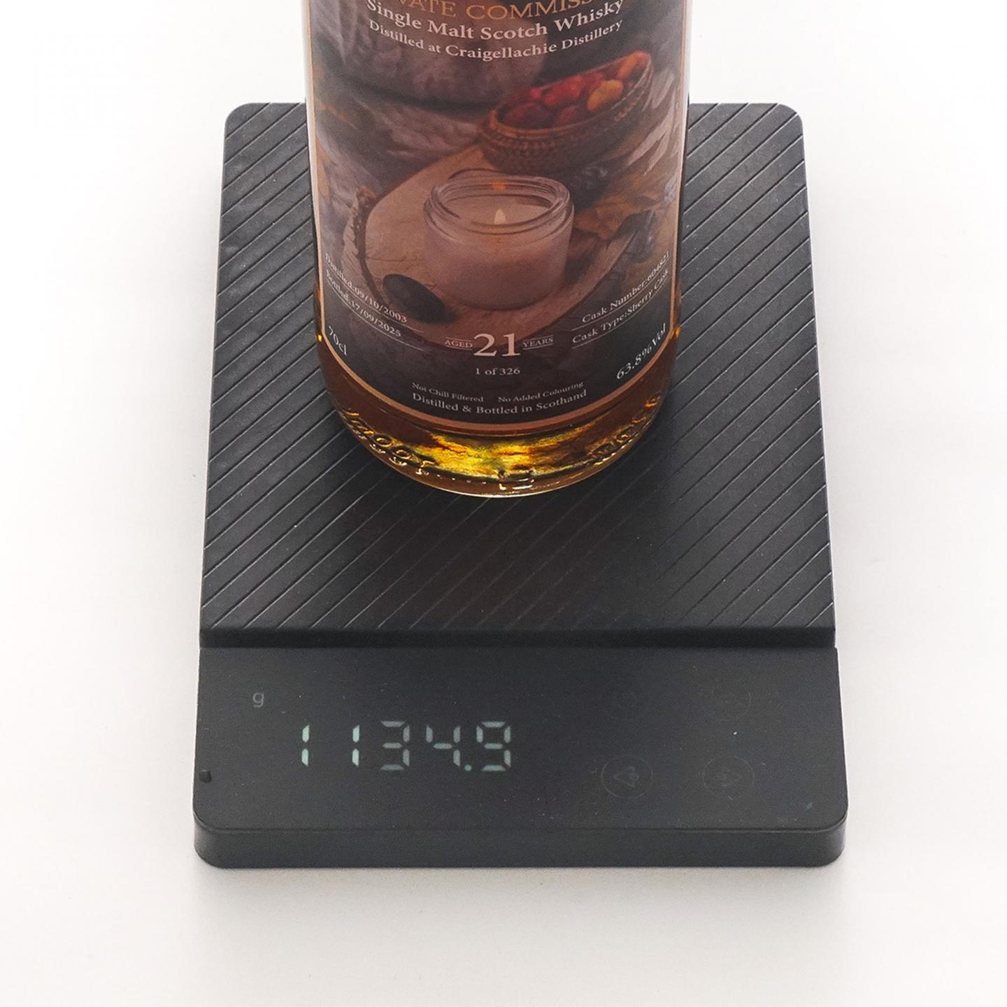 Craigellachie 克莱拉奇 21年 2003-2025 Private Commission