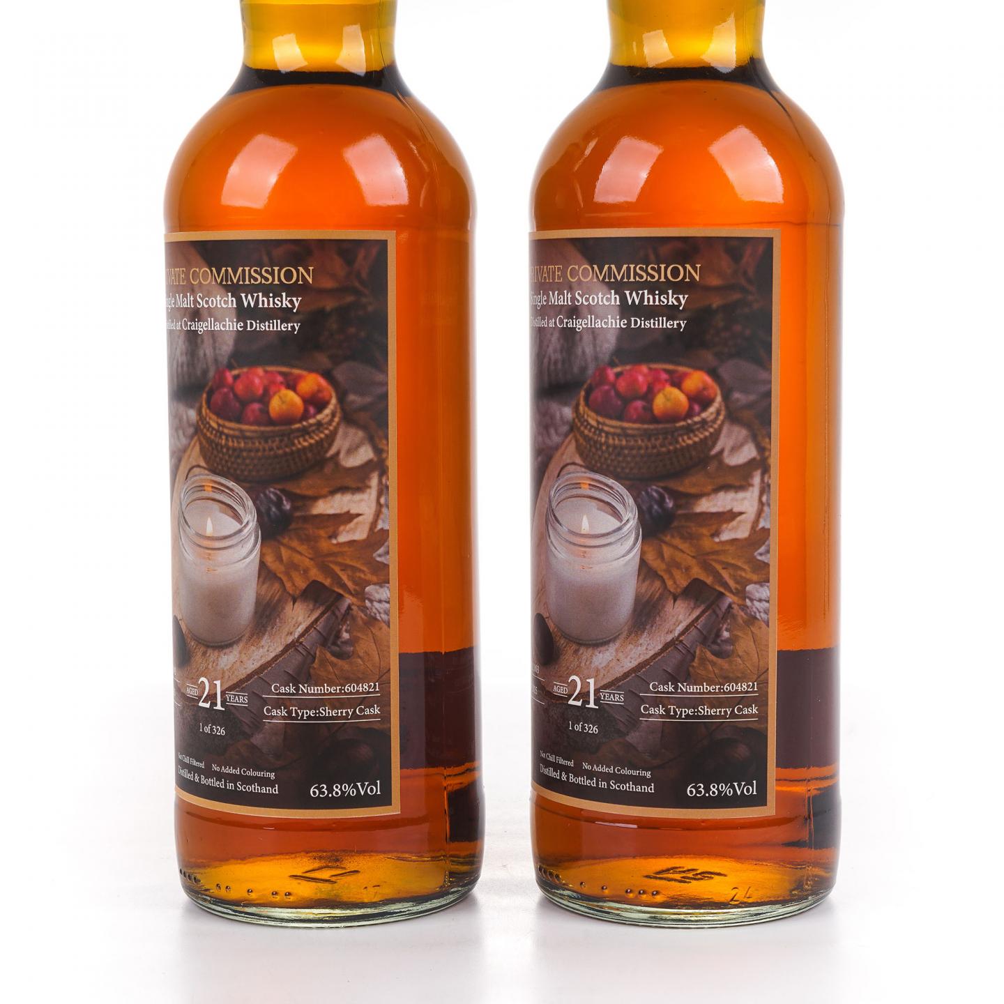 Craigellachie 克莱拉奇 21年 2003-2025 Private Commission 2瓶组