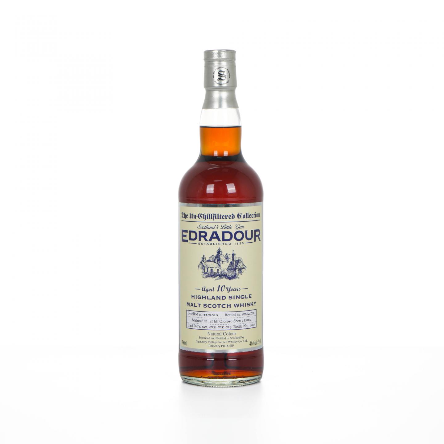 Edradour 埃德拉多尔 10年 2013-2024 SV