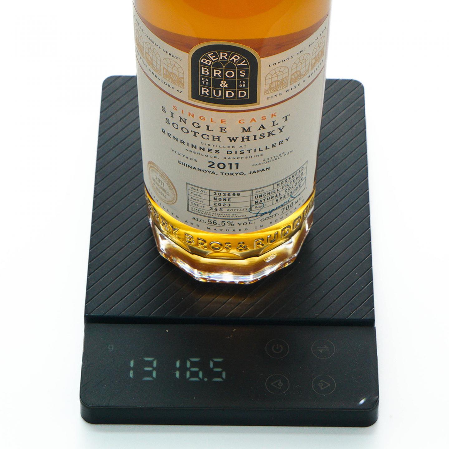 Benrinnes 本利林 2011-2023 单桶#303696 BBR