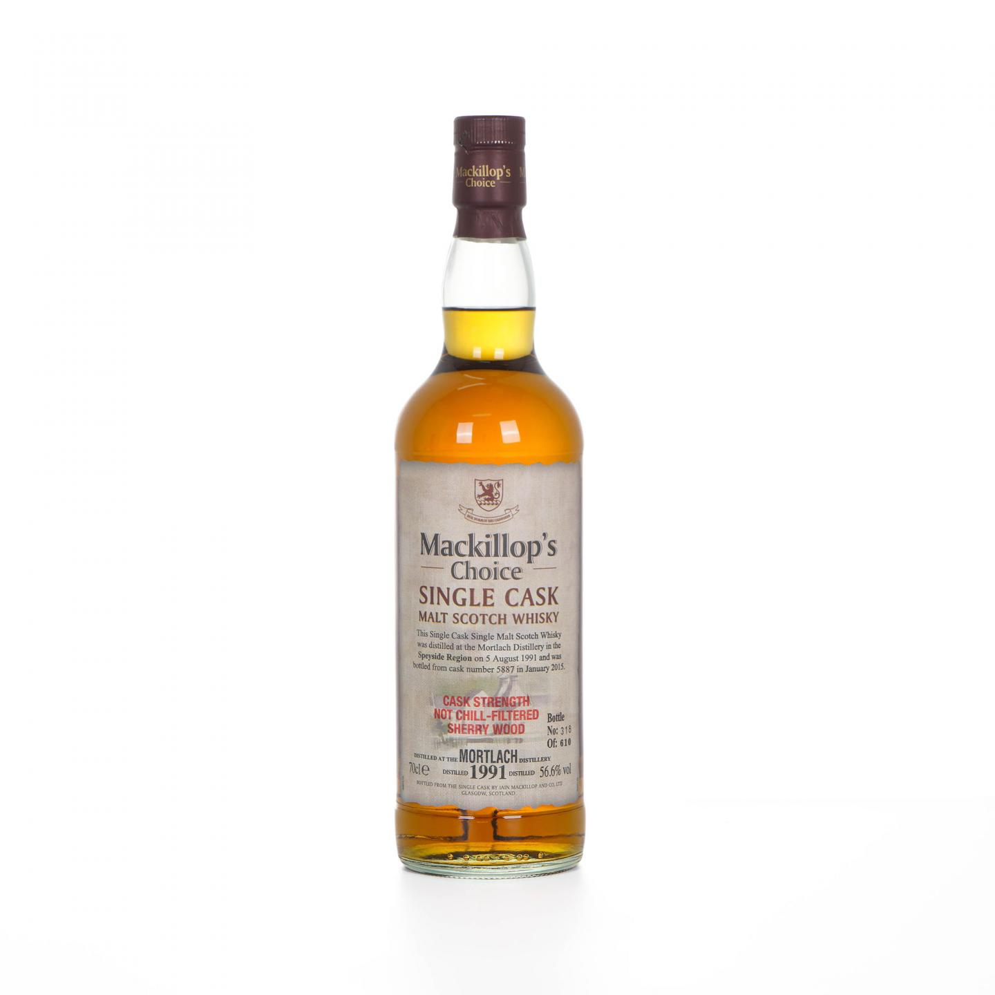 Mortlach 慕赫 1991-2015 单桶桶强 Mackillop's Choice