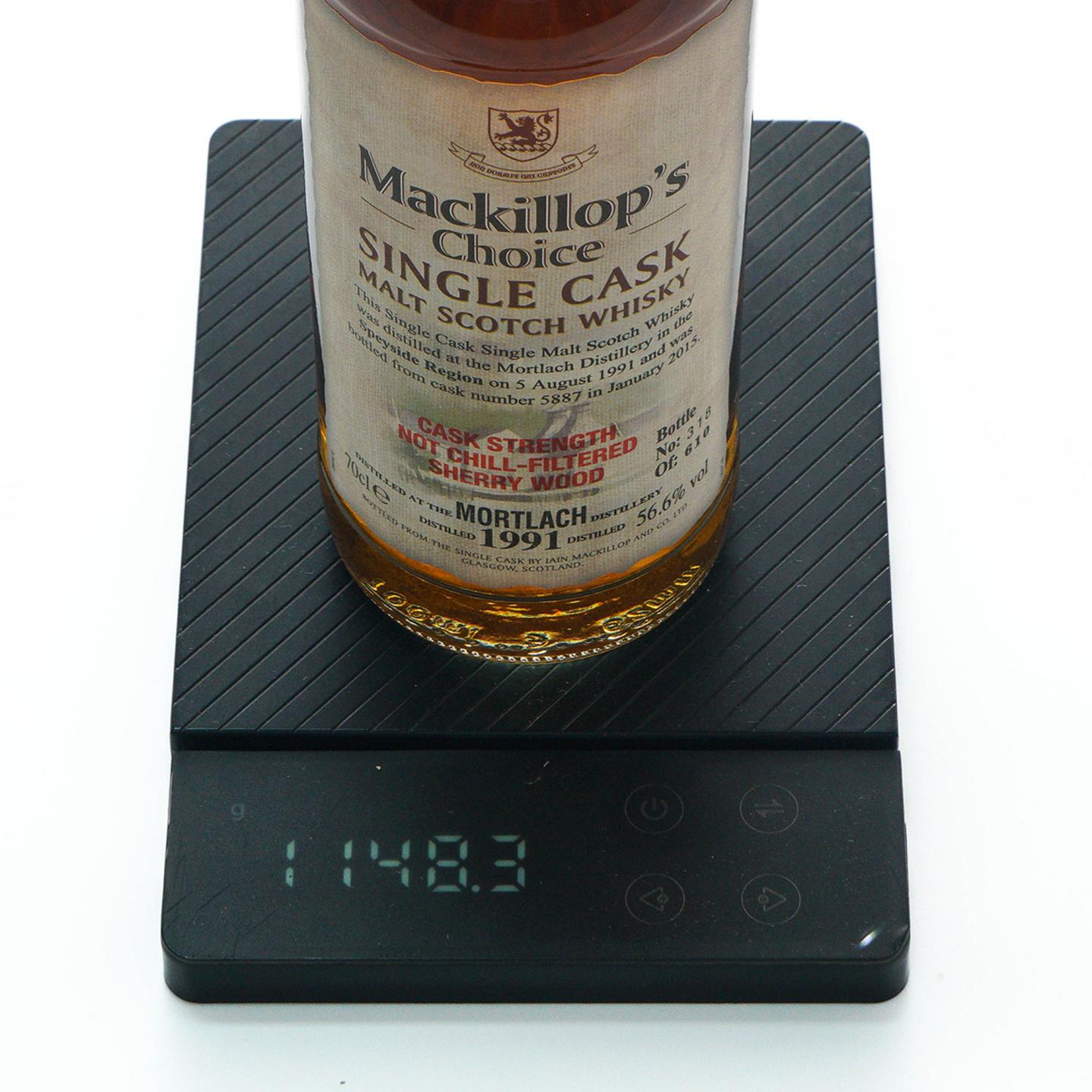 Mortlach 慕赫 1991-2015 单桶桶强 Mackillop's Choice