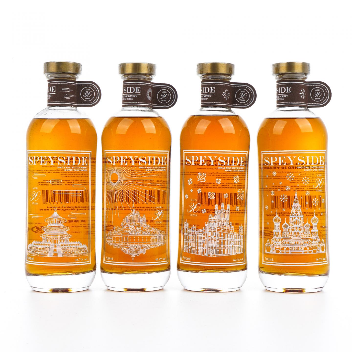 秘密斯佩塞 30年 春夏秋冬全套 700ml*4支组