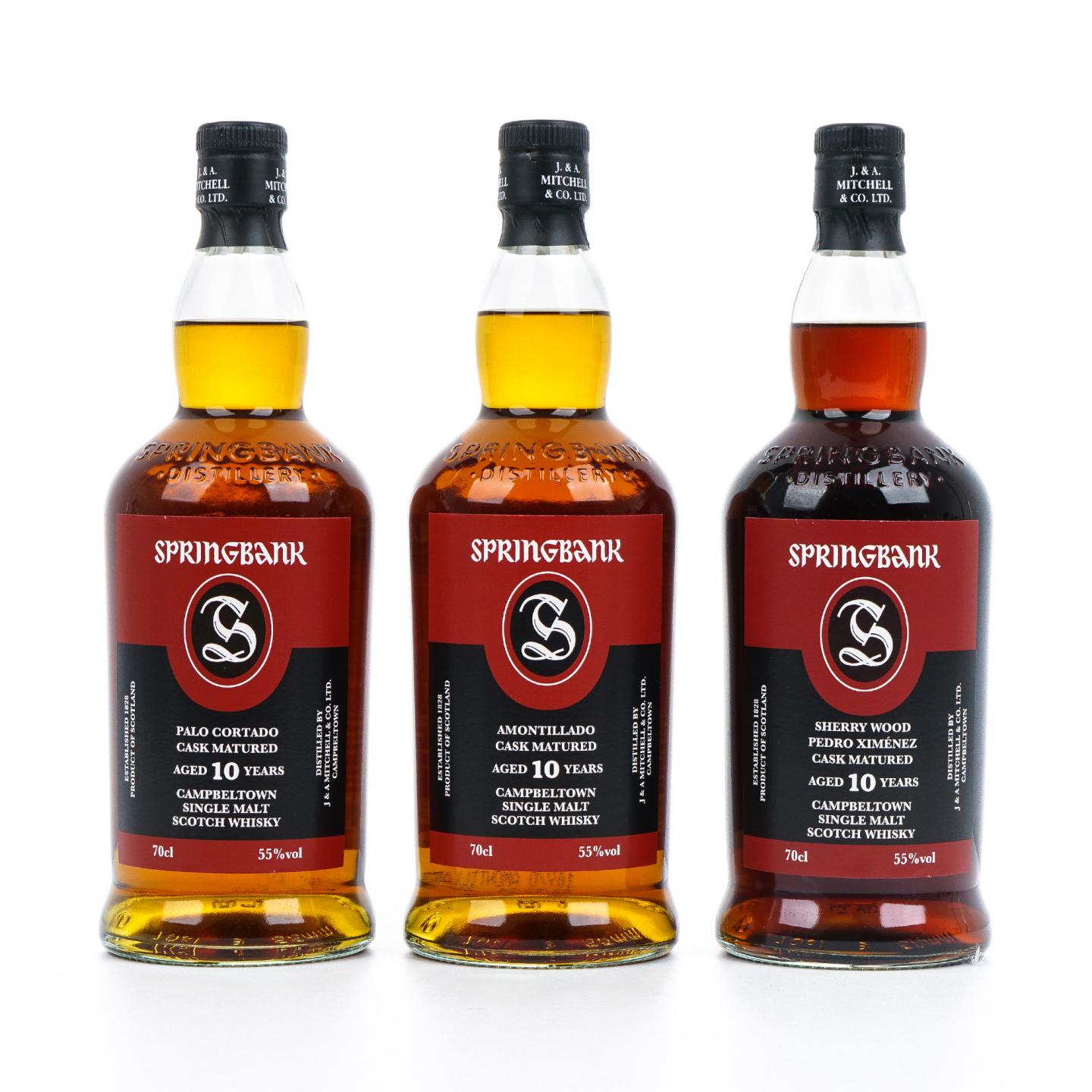 Springbank 云顶 10年 2022/2023/2024 3瓶组