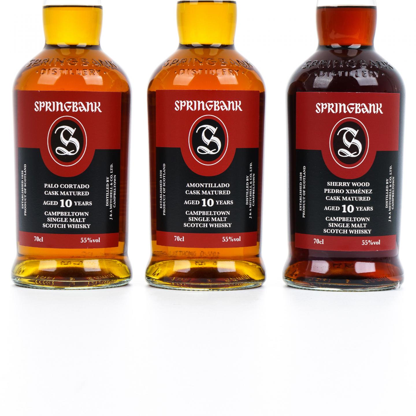 Springbank 云顶 10年 2022/2023/2024 3瓶组