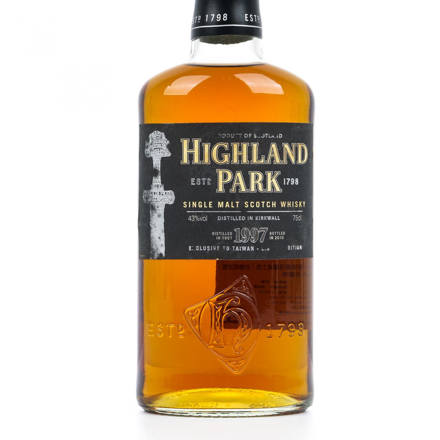 Highland Park 高原骑士 1997-2010 台湾限定版 750ml