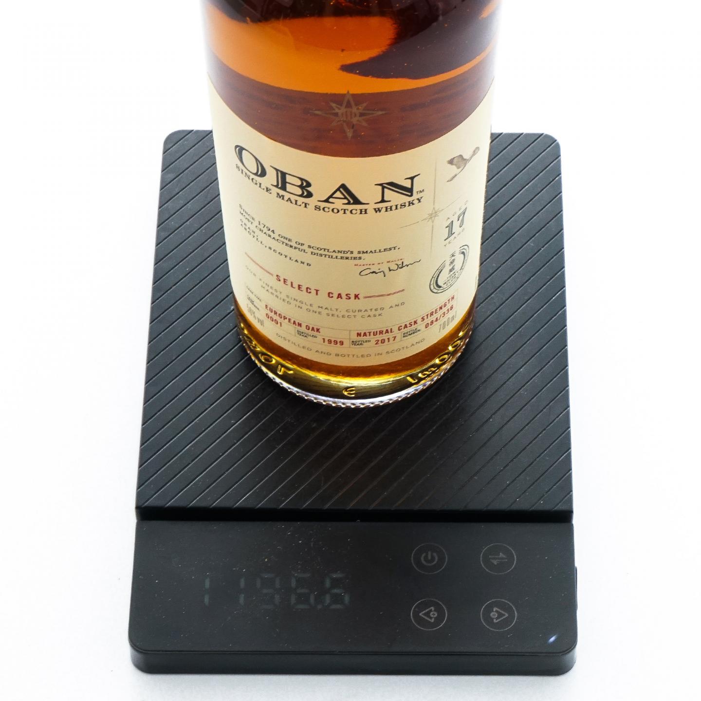 Oban 欧本 17年 1999-2017 星星标 大师选桶 行货 非原盒