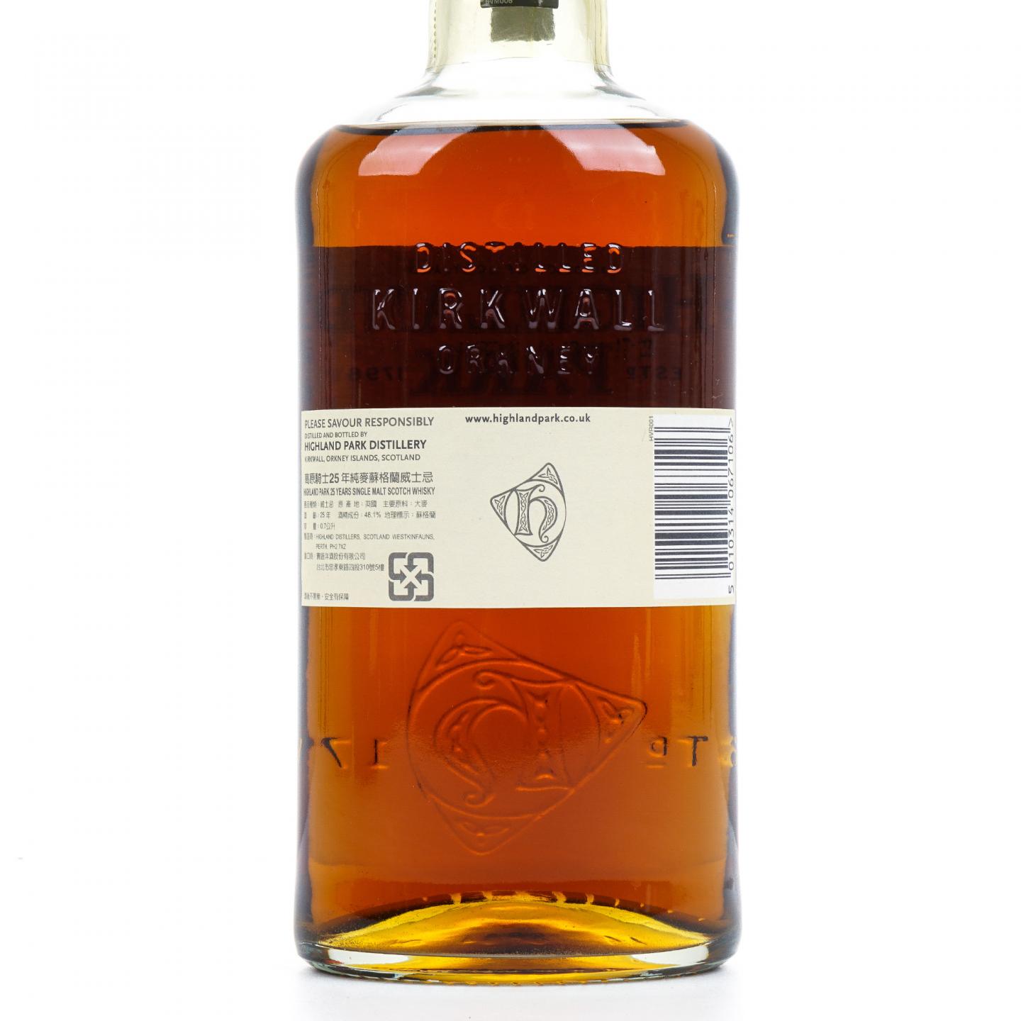 Highland Park 高原骑士 25年 48.1%Vol.