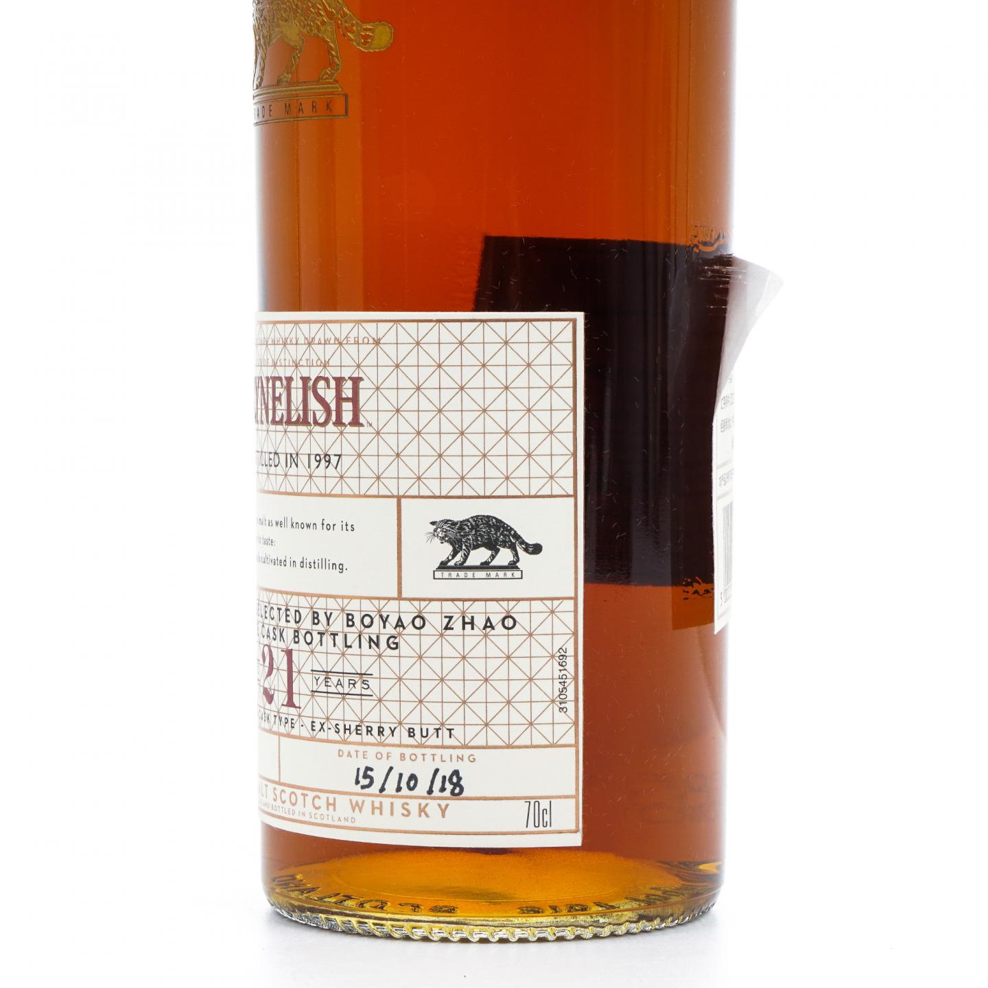 Clynelish 克里尼利基 21年 1997-2018 赵波尧选桶