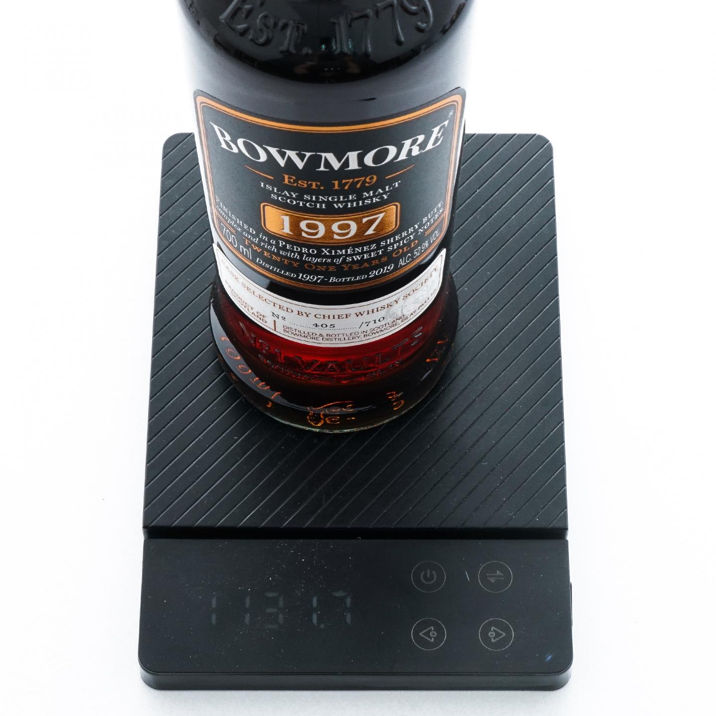 Bowmore 波摩 21年 1997-2019 CWS单桶 雪莉桶后熟 行货