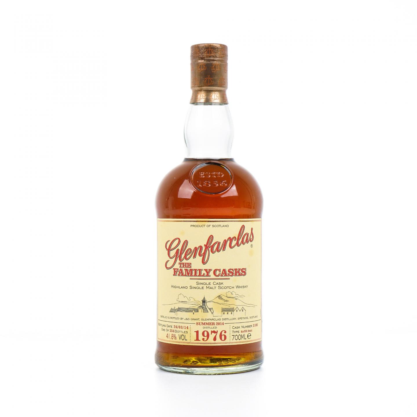 Glenfarclas 格兰花格 1976-2014 家族桶#3105
