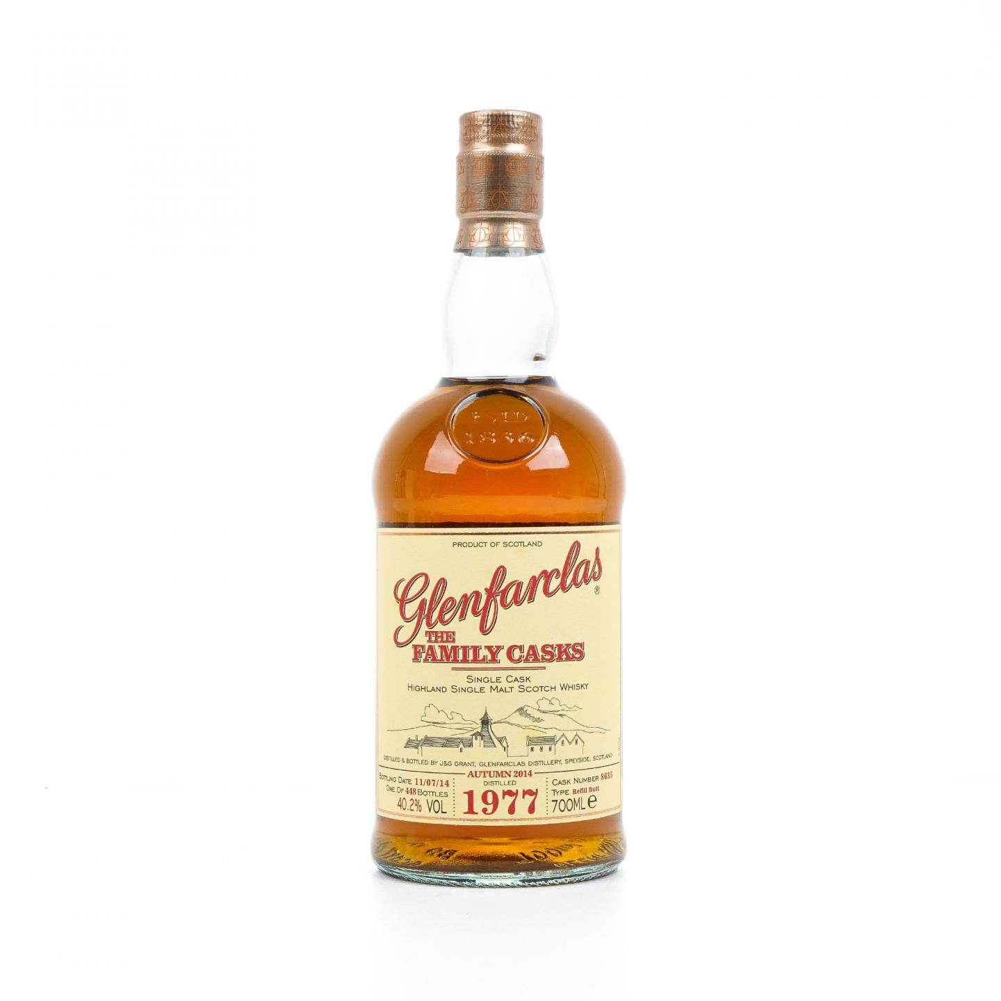 Glenfarclas 格兰花格 1977-2014 家族桶#8635