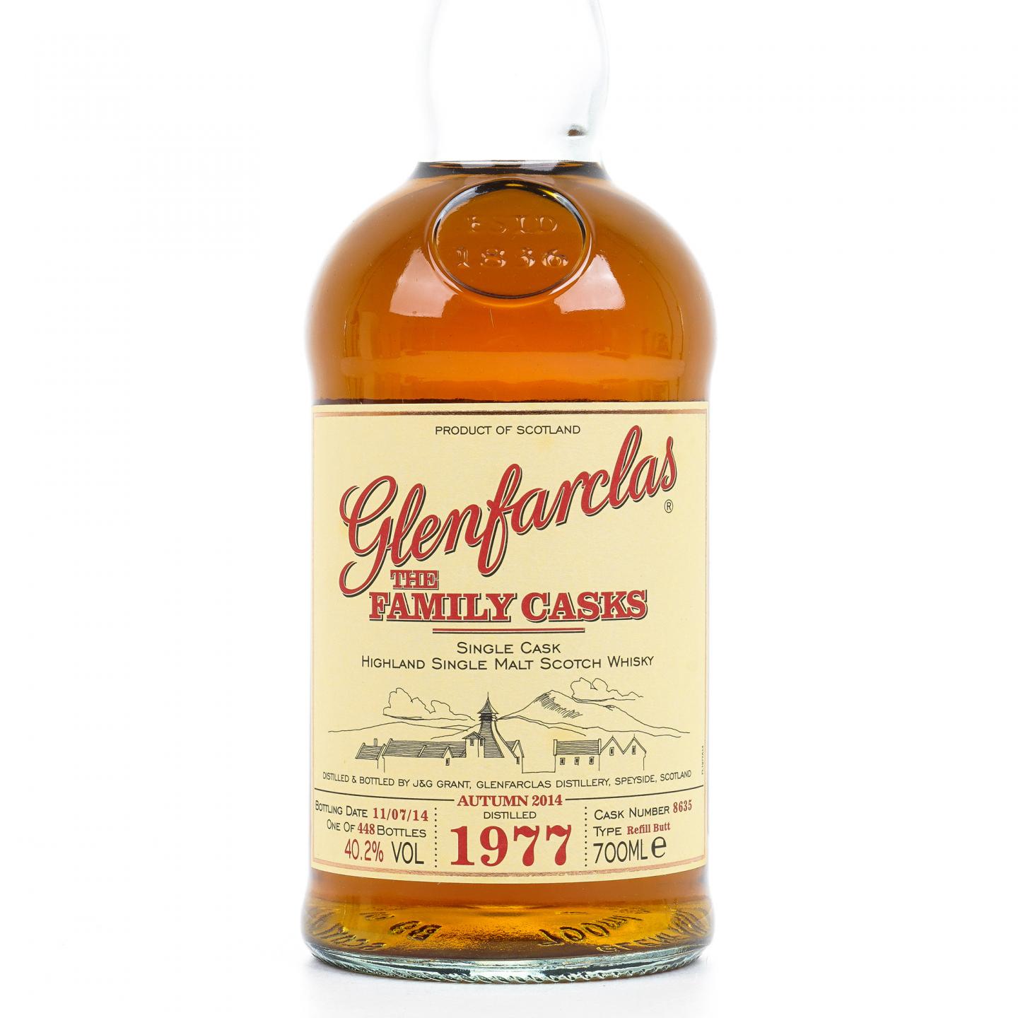 Glenfarclas 格兰花格 1977-2014 家族桶#8635
