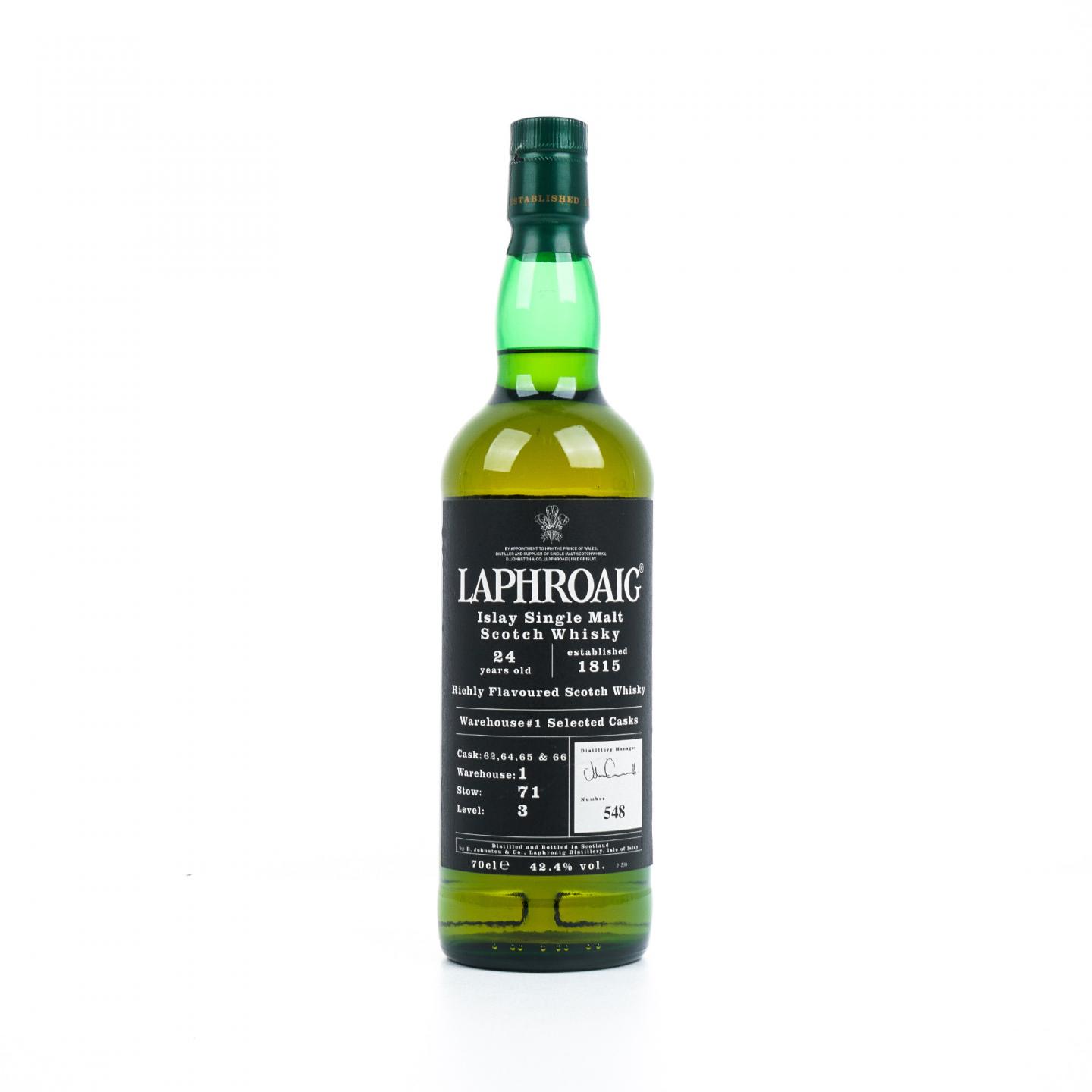 Laphroaig 拉弗格 24年 Warehouse #1