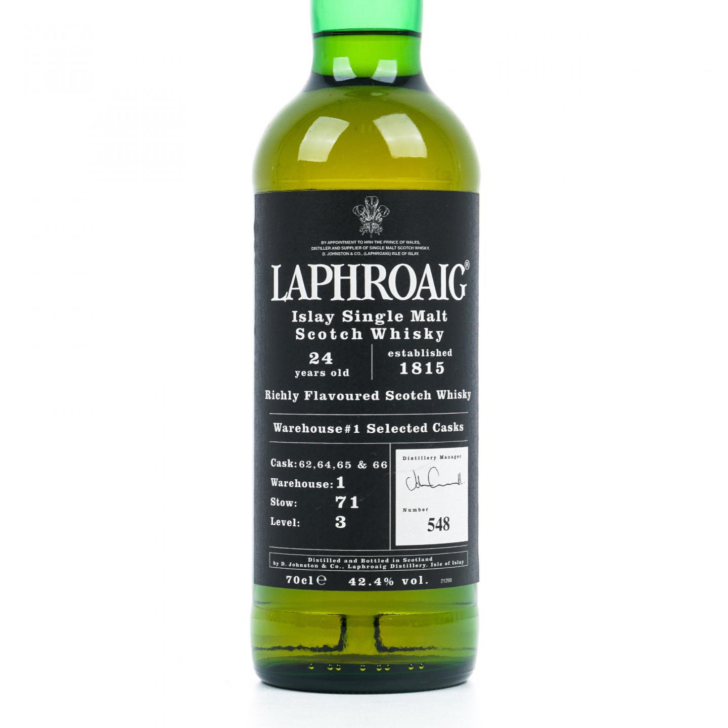 Laphroaig 拉弗格 24年 Warehouse #1
