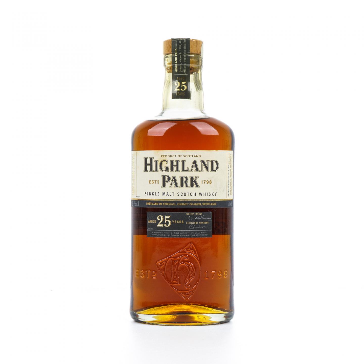 Highland Park 高原骑士 25年 48.1%Vol. 礼盒
