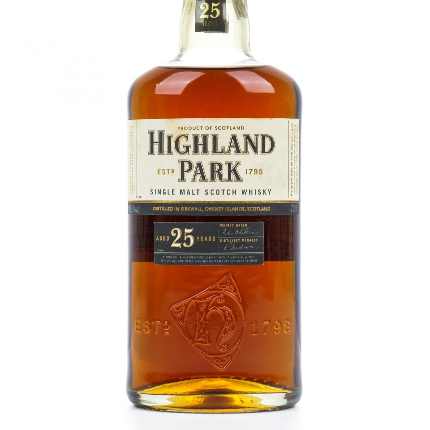 Highland Park 高原骑士 25年 48.1%Vol. 礼盒