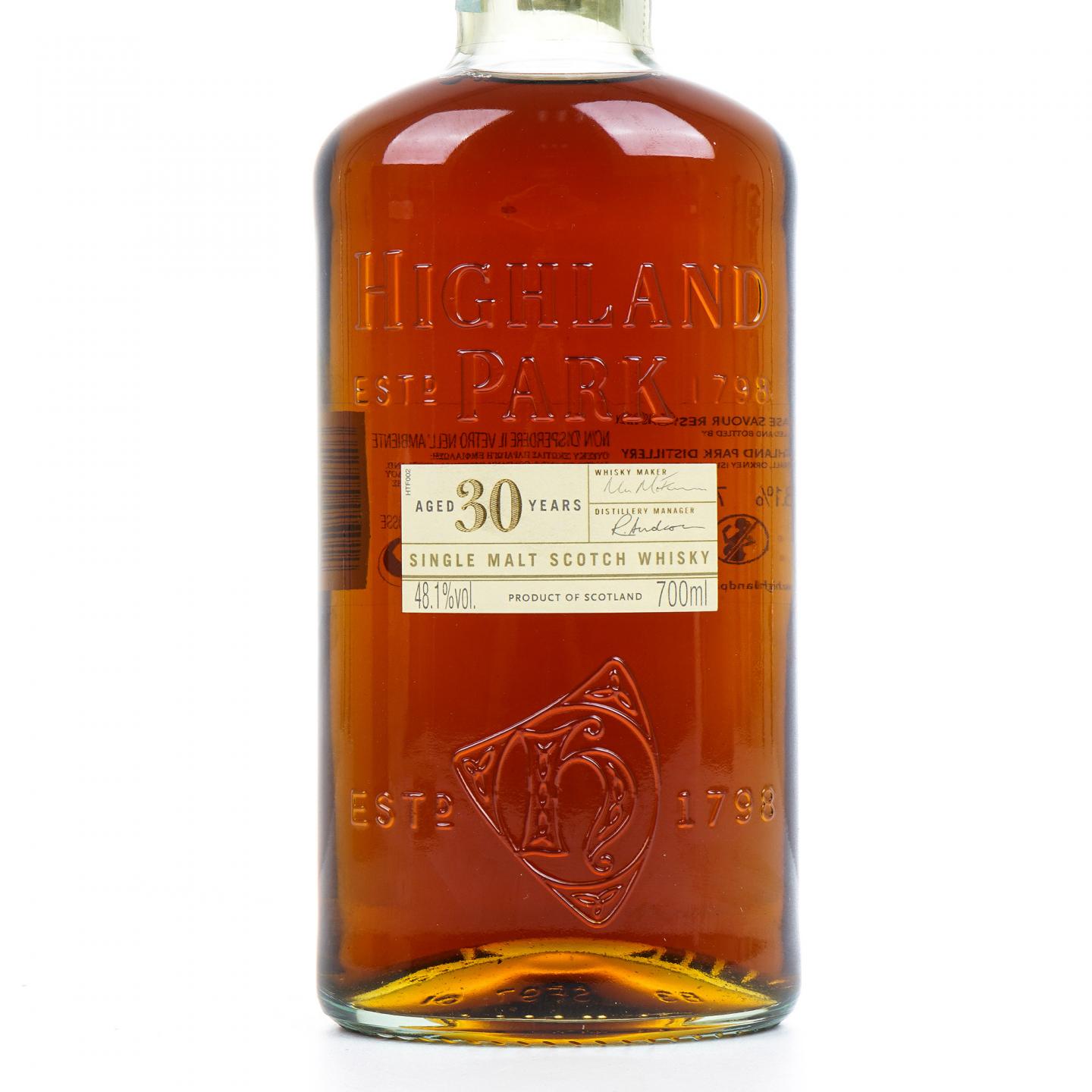 Highland Park 高原骑士 30年 48.1%