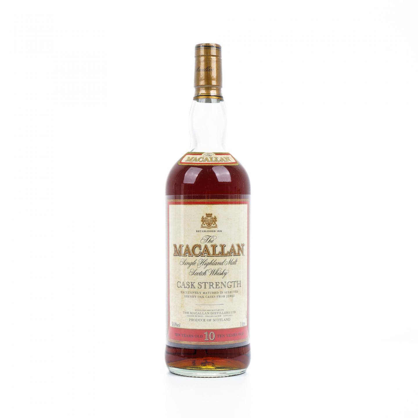 Macallan 麦卡伦 10年 桶强 1000ml 58.8%