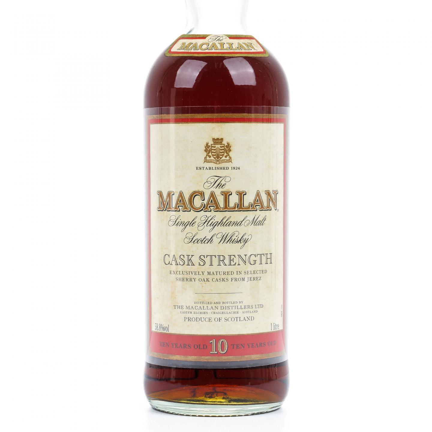Macallan 麦卡伦 10年 桶强 1000ml 58.8%