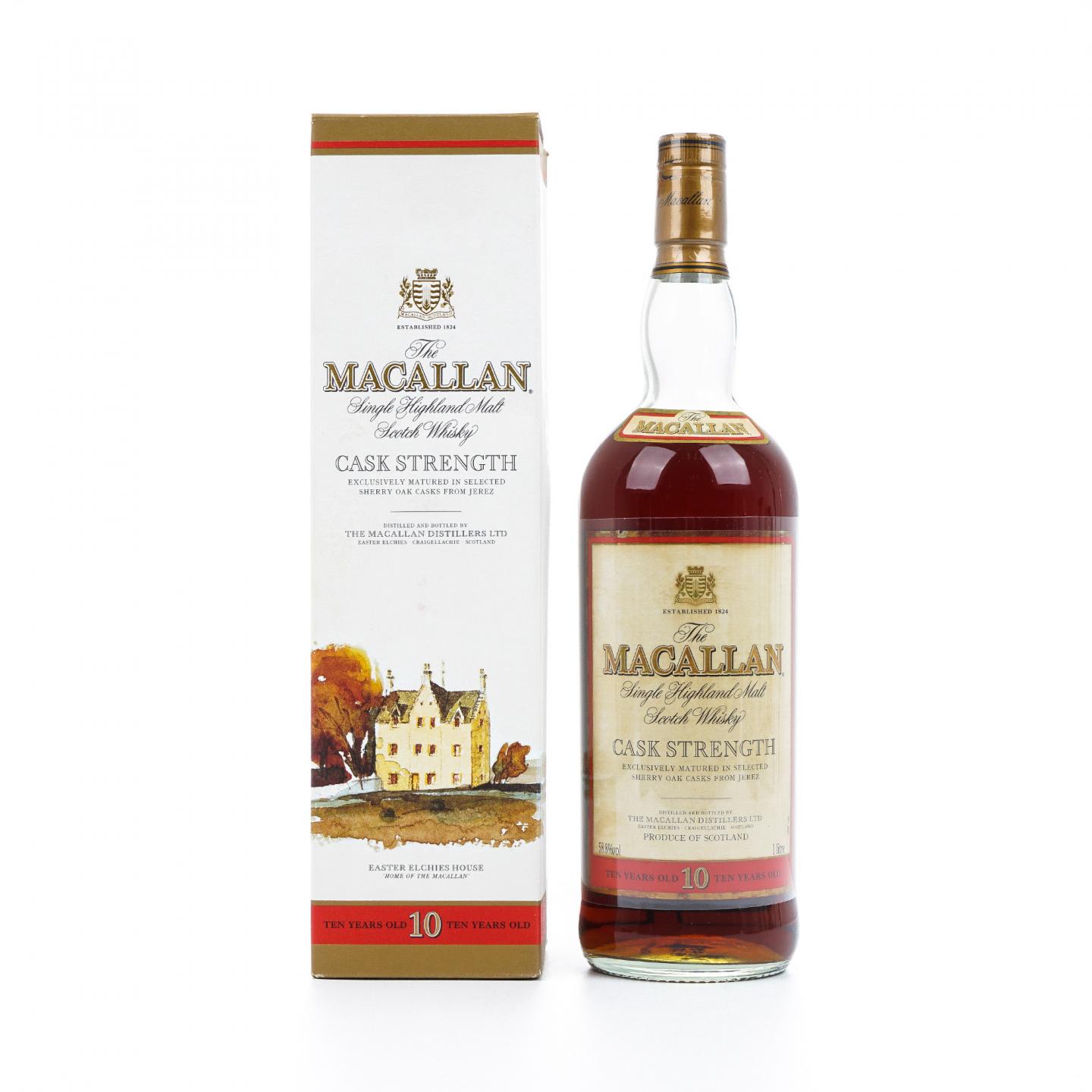 Macallan 麦卡伦 10年 桶强 1L 58.8%