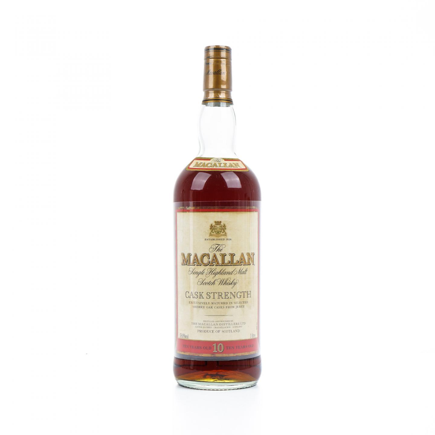 Macallan 麦卡伦 10年 桶强 1L 58.8%