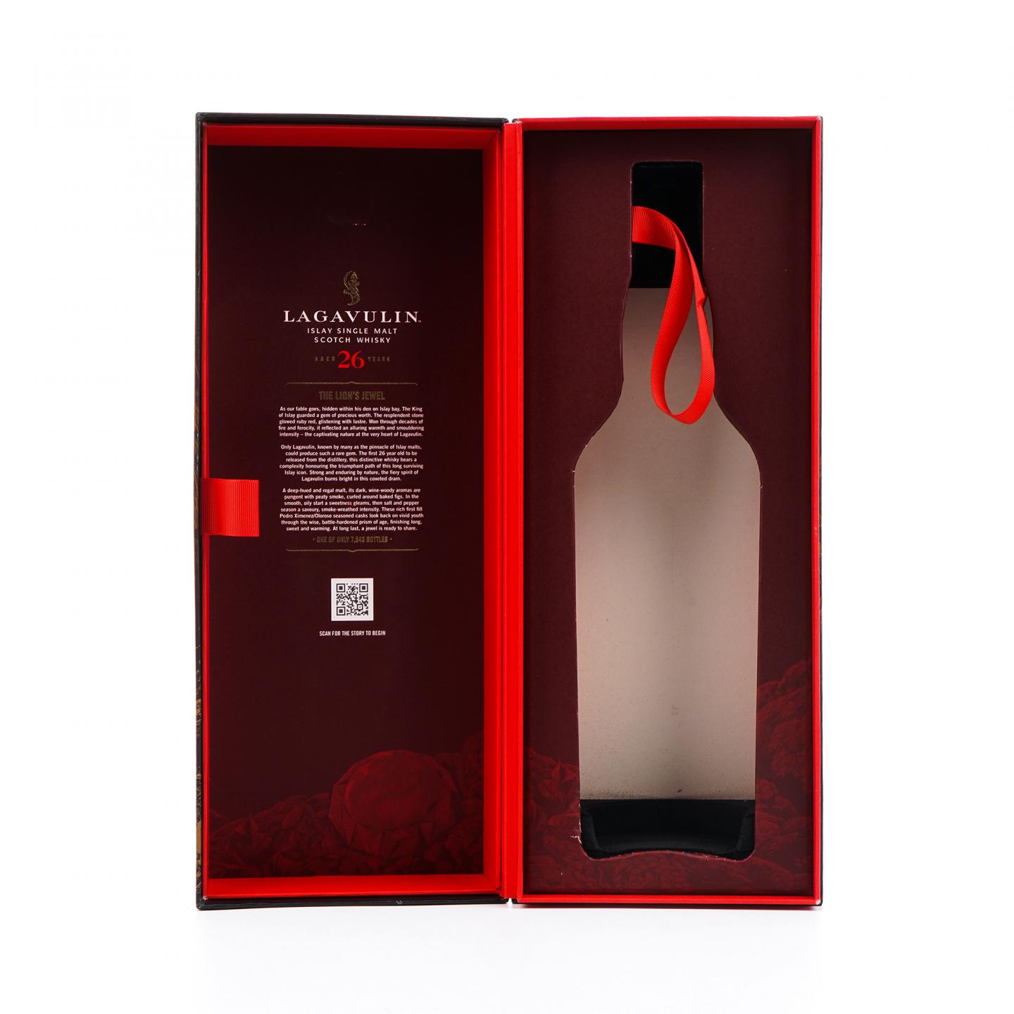 Lagavulin 乐加维林 26年 SR2021 狮王珍宝 桶强