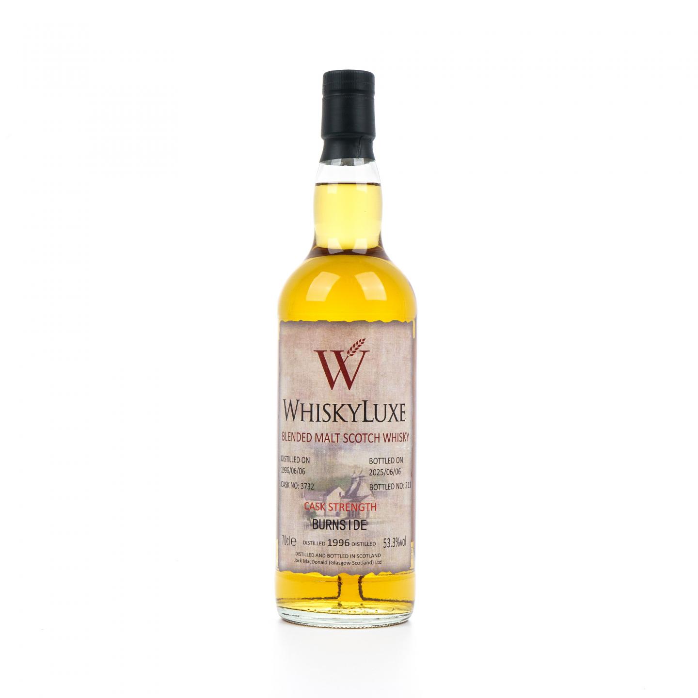 Burnside 29年 1996-2025 百富汤匙桶#3732 Whiskyluxe 桶强