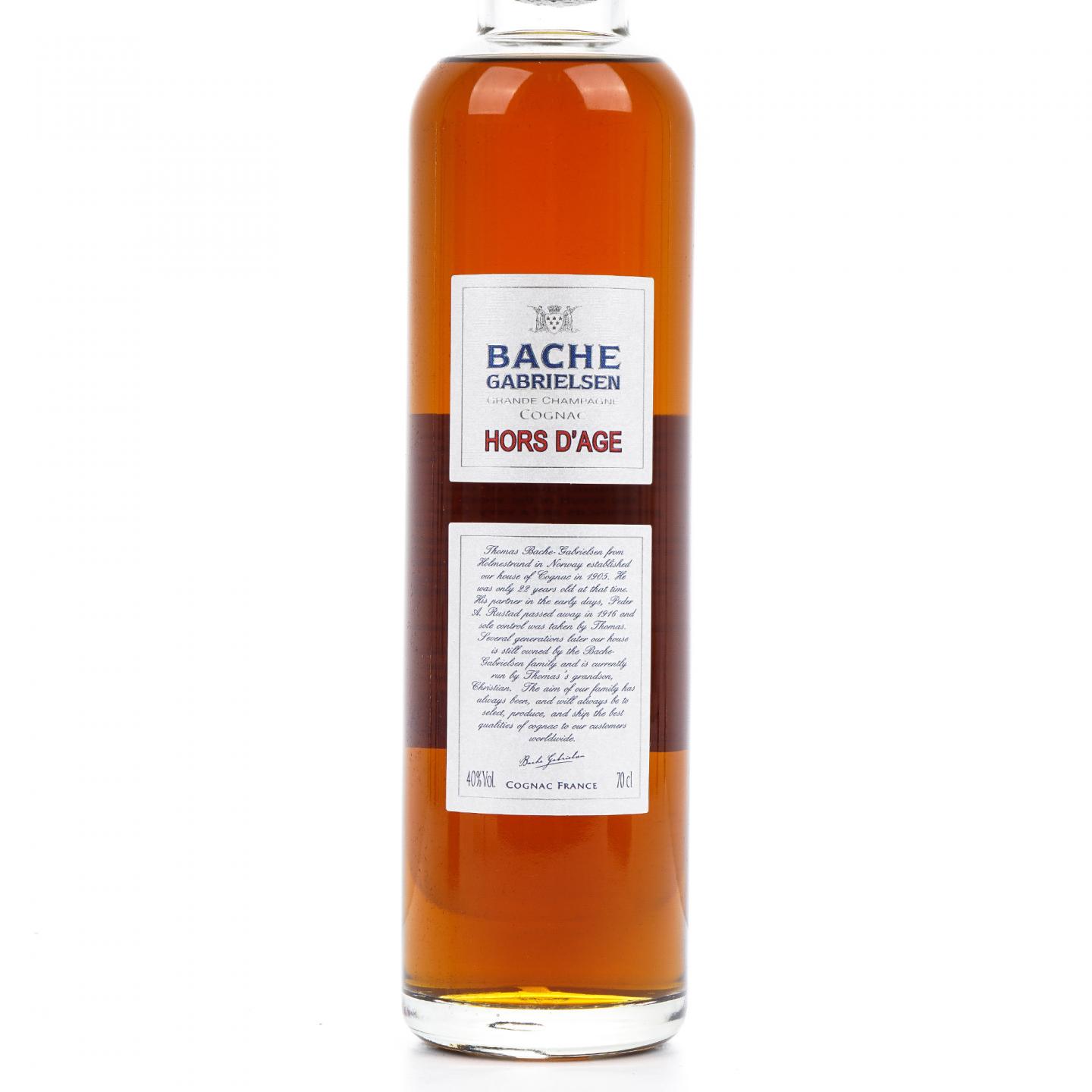 Bache Gabrielsen 巴氏·格布尔森 Hors d'Age 大香槟区 干邑