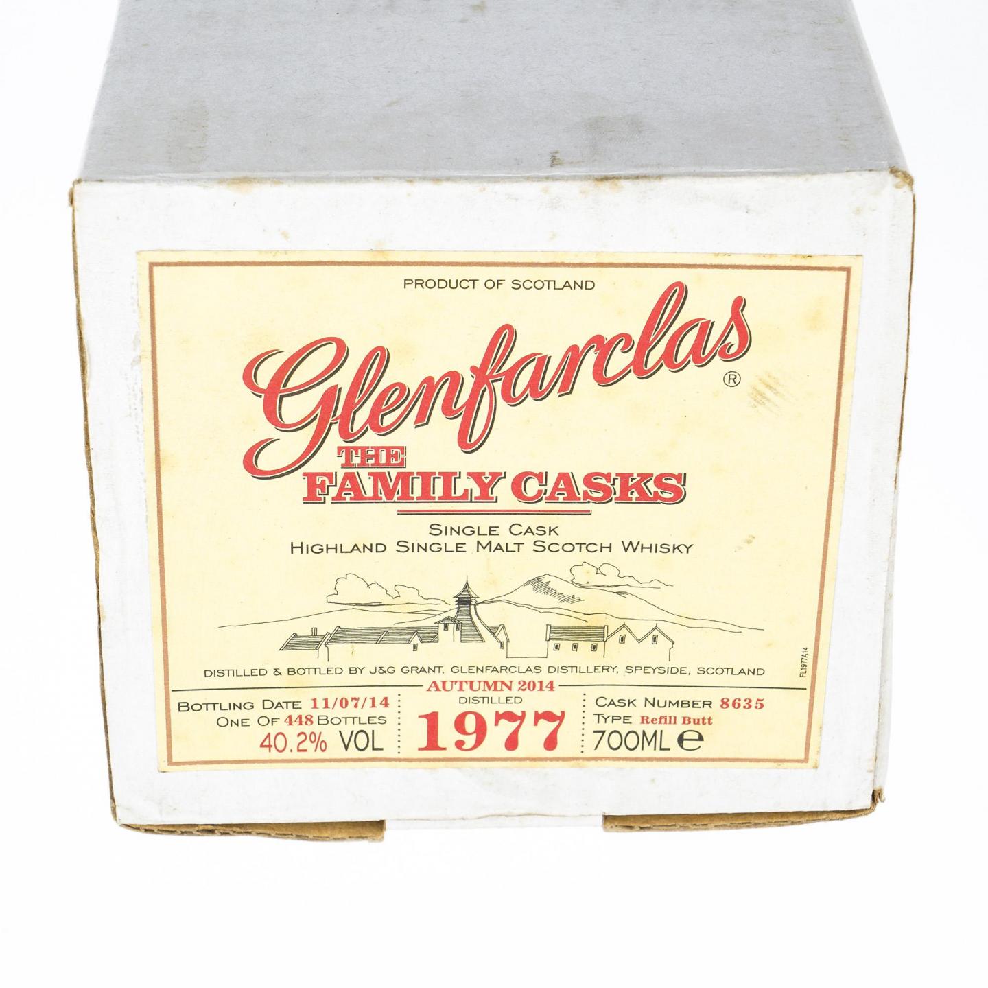 Glenfarclas 格兰花格 1977-2014 家族桶#8635