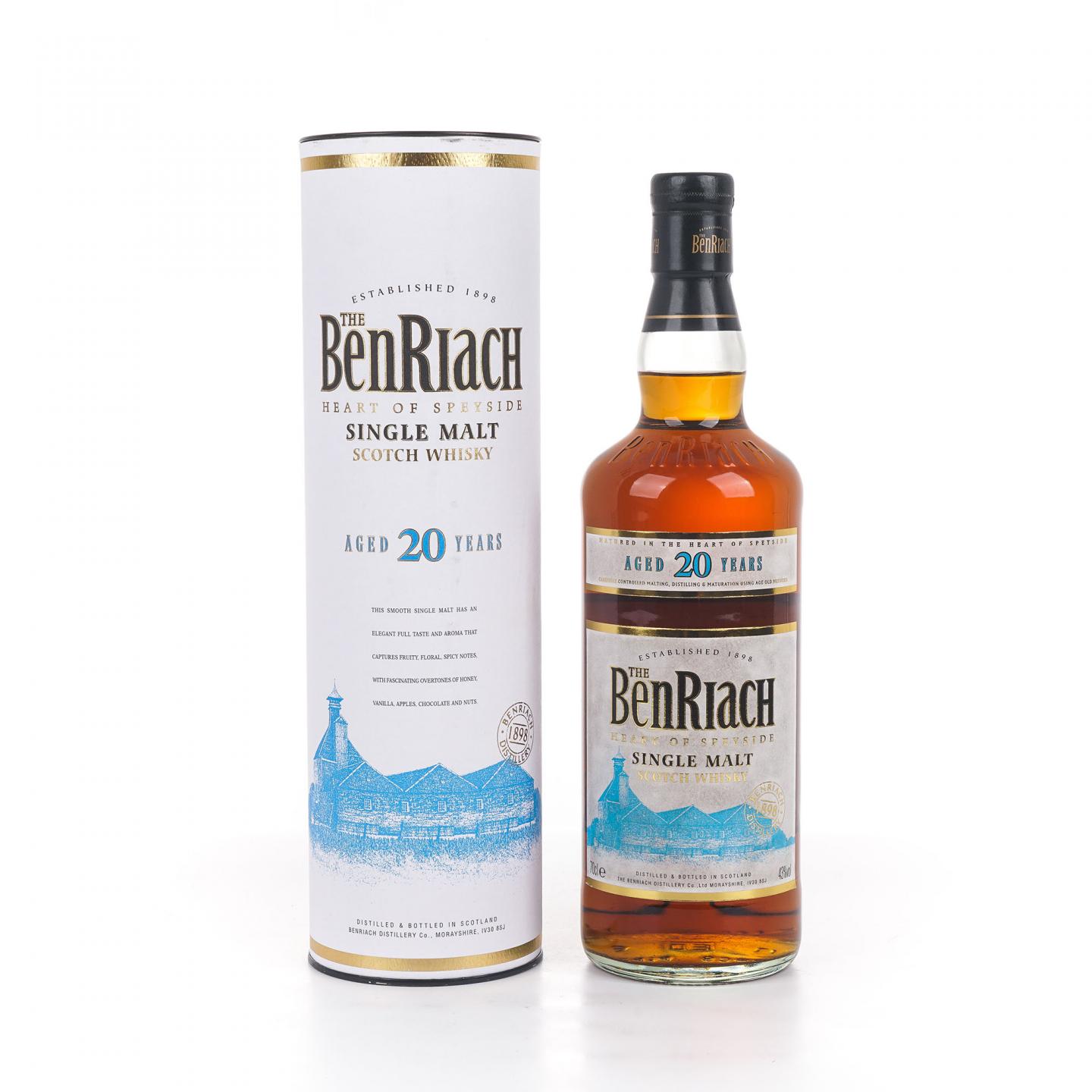 BenRiach 本利亚克 20年 圆盒