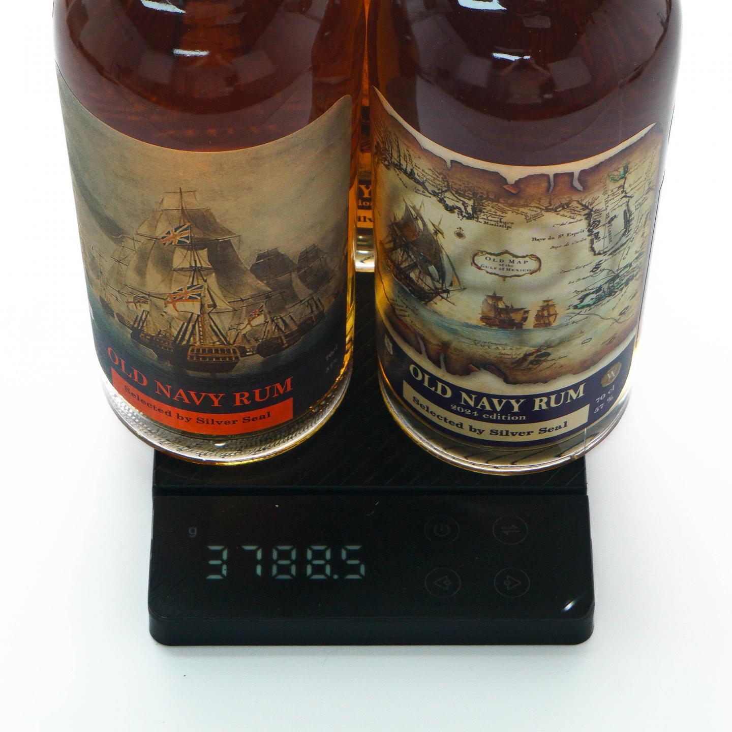 Old Navy Rum 2018/2022/2024 Silver Seal 老海军朗姆酒 3支组