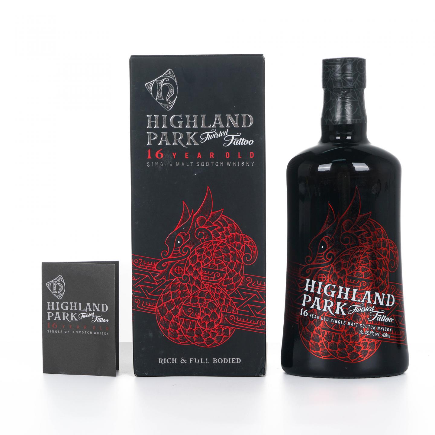 Highland Park 高原骑士 16年 Twisted Tattoo 700ml