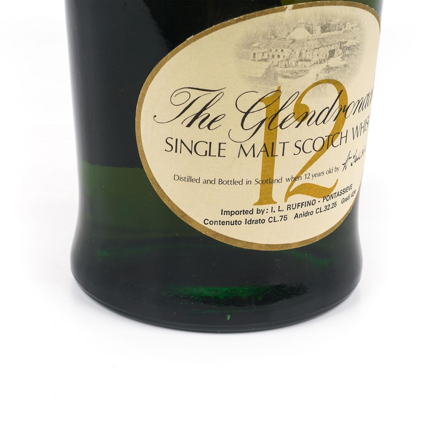 Glendronach 格兰多纳 12年 意大利市场 旧版 750ml