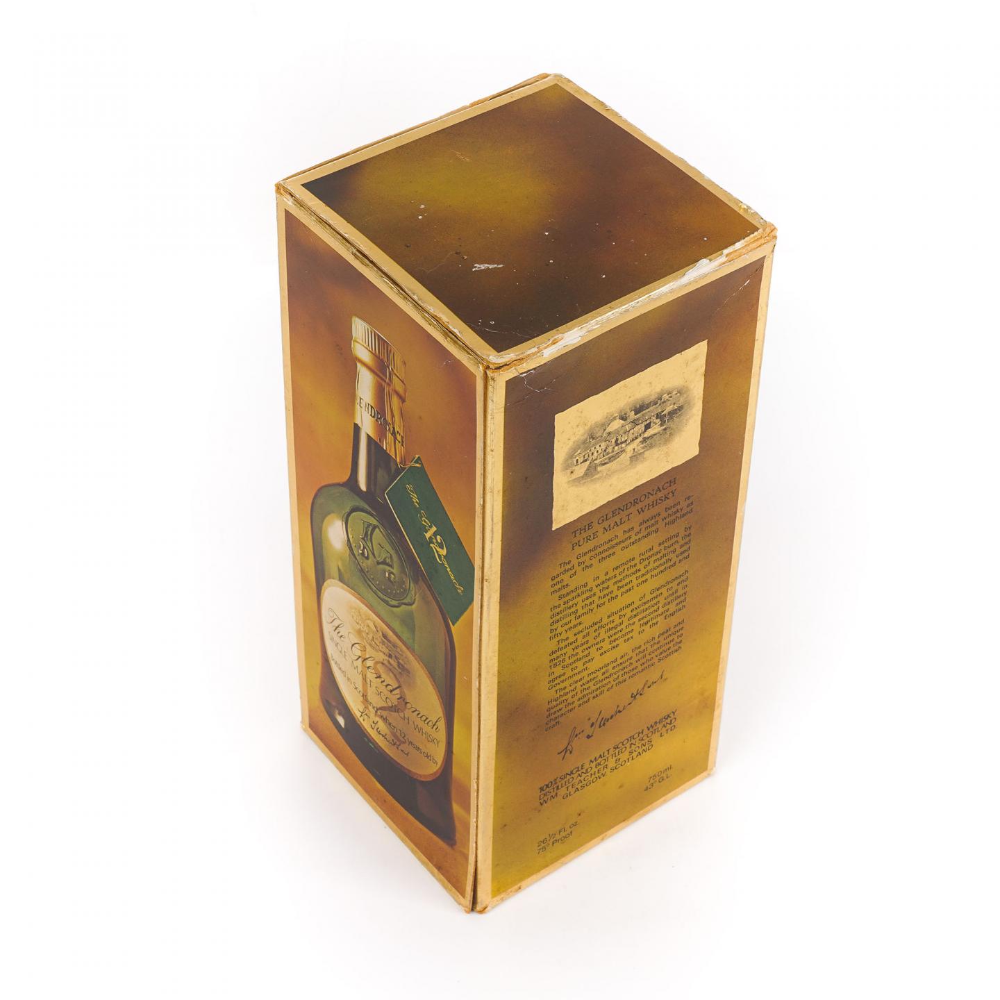 Glendronach 格兰多纳 12年 意大利市场 旧版 750ml