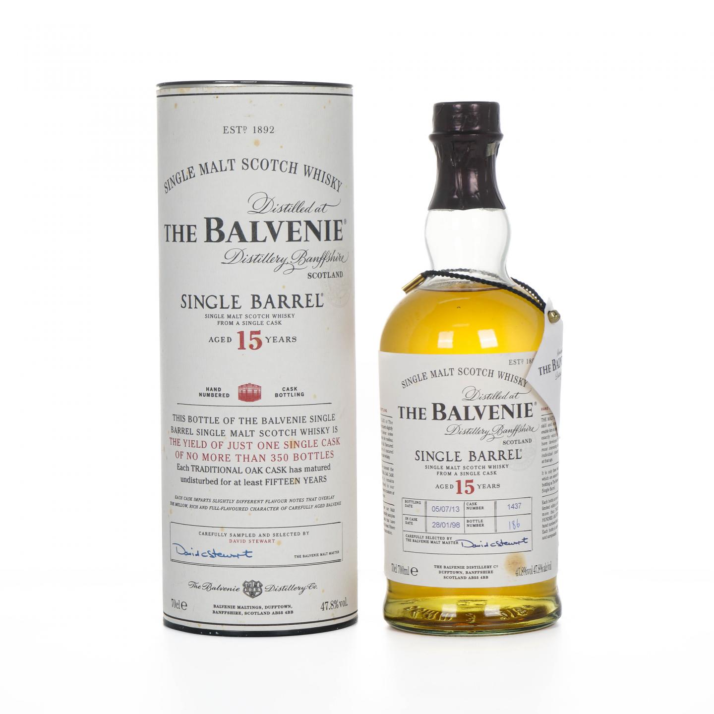 Balvenie 百富 15年 1998-2013 单桶#1437