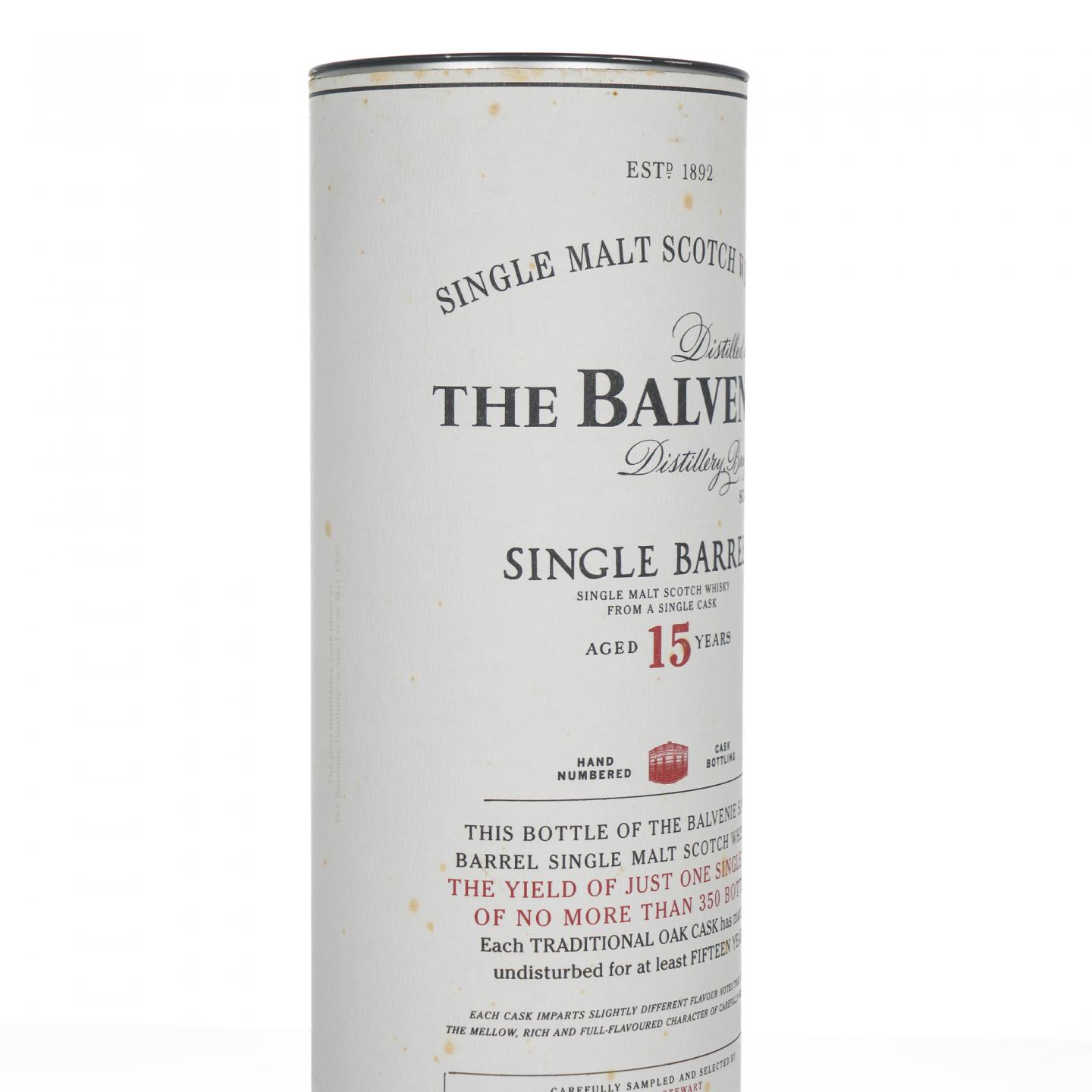 Balvenie 百富 15年 1998-2013 单桶#1437