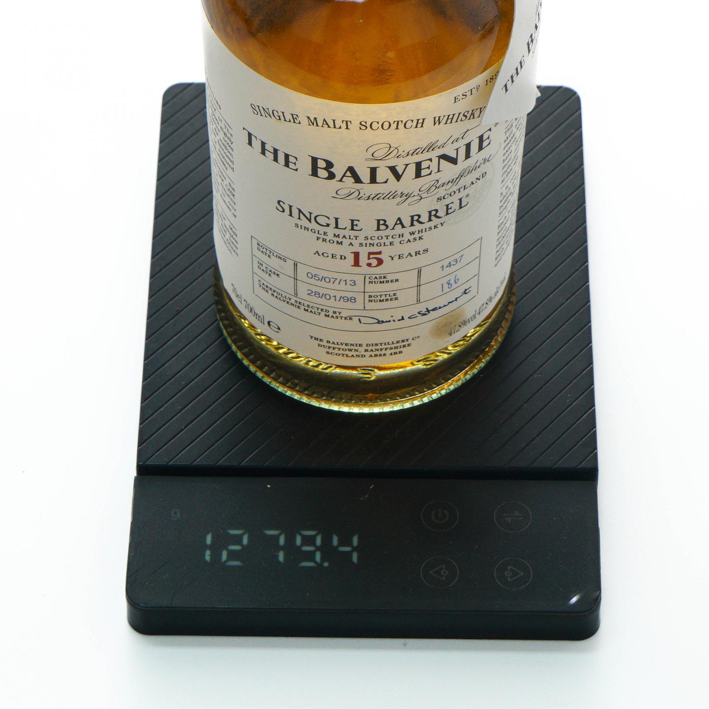 Balvenie 百富 15年 1998-2013 单桶#1437