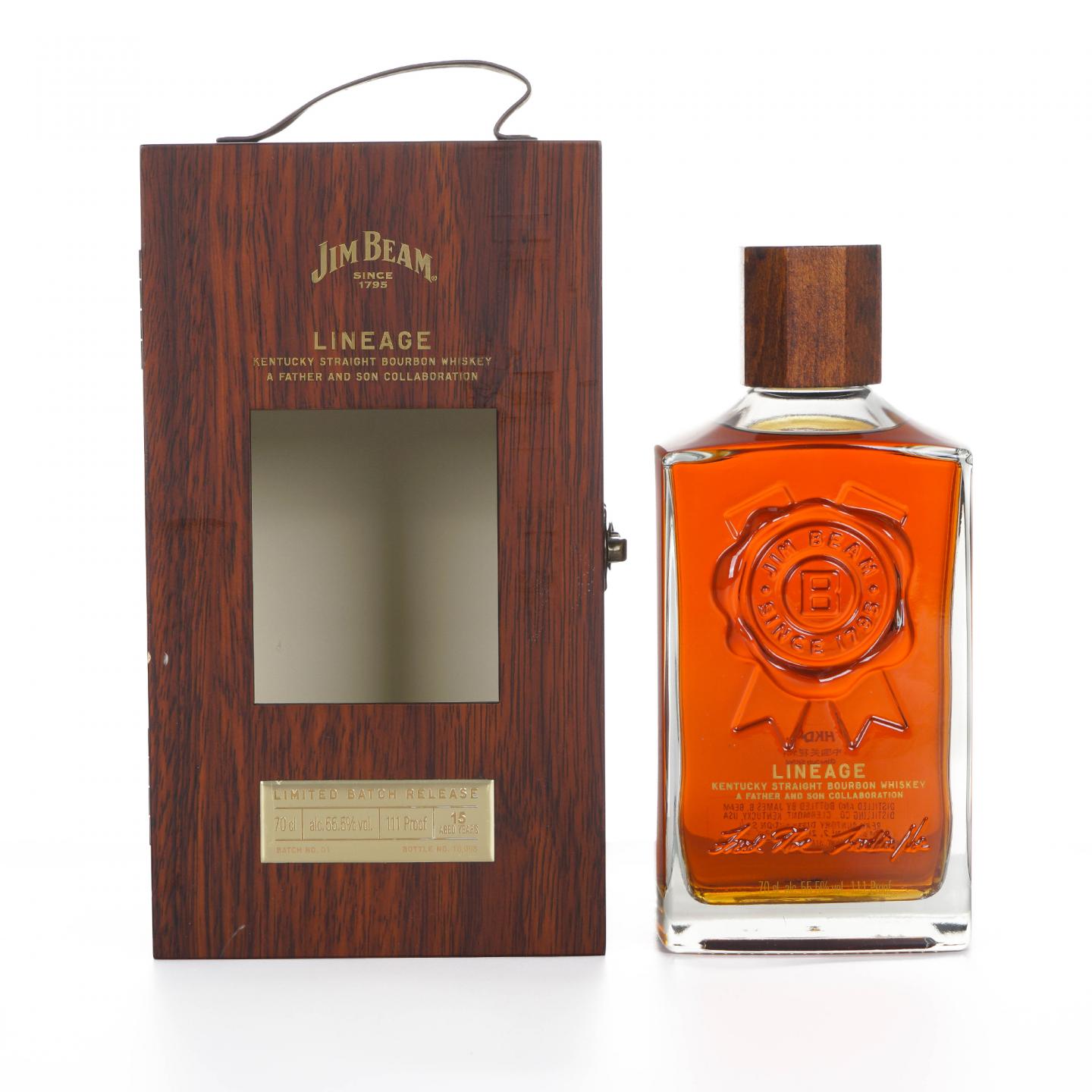 Jim Beam 金宾 15年 波本威士忌 Lineage 111 PROOF 700ml