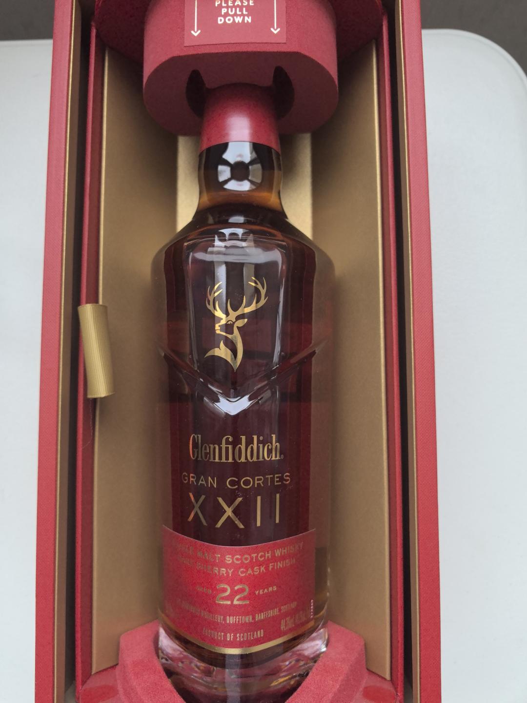 格兰菲迪22年国行，雪莉桶