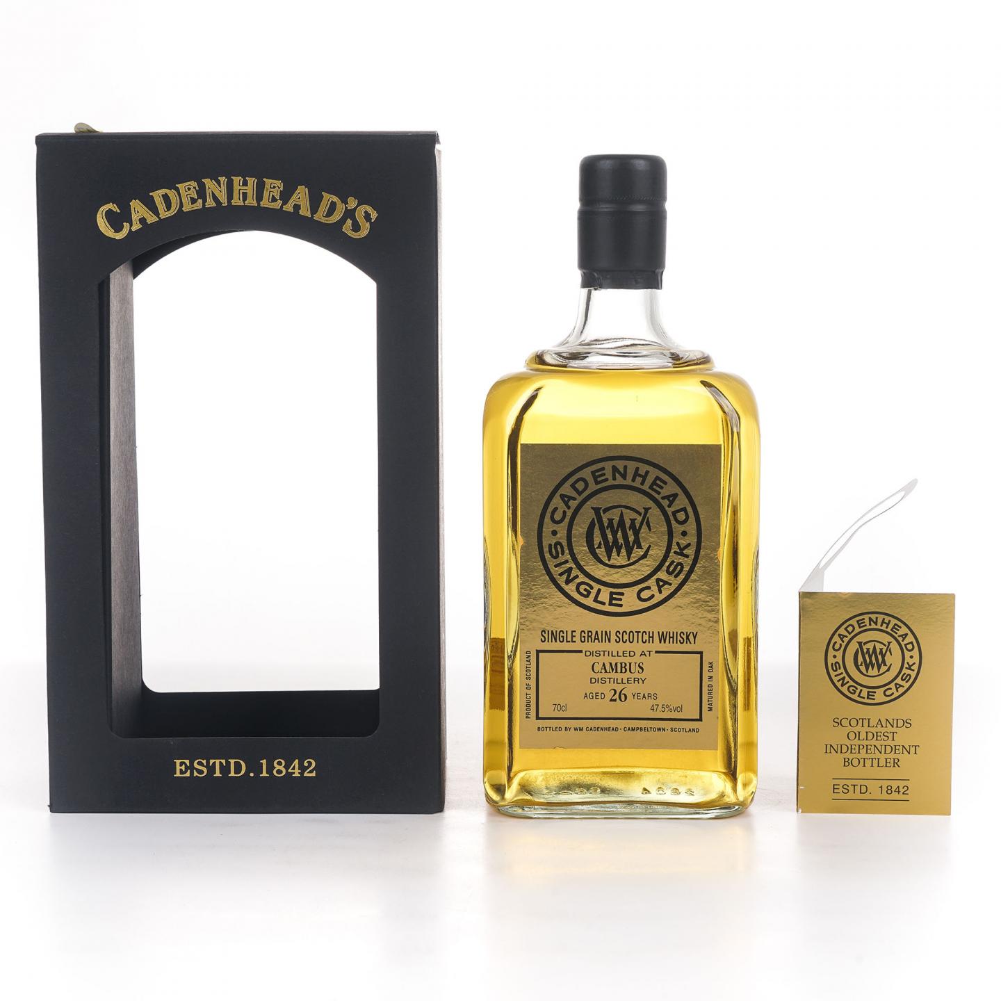 Cambus 坎伯斯 26年 Cadenhead 单桶