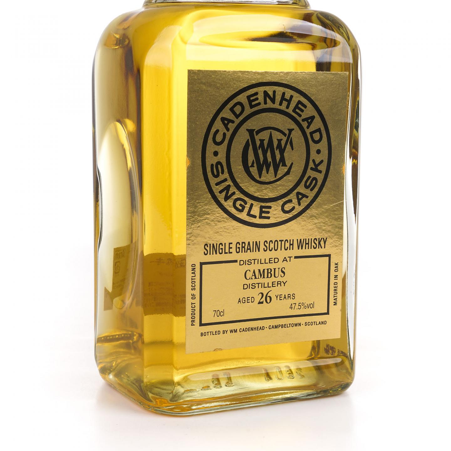 Cambus 坎伯斯 26年 Cadenhead 单桶