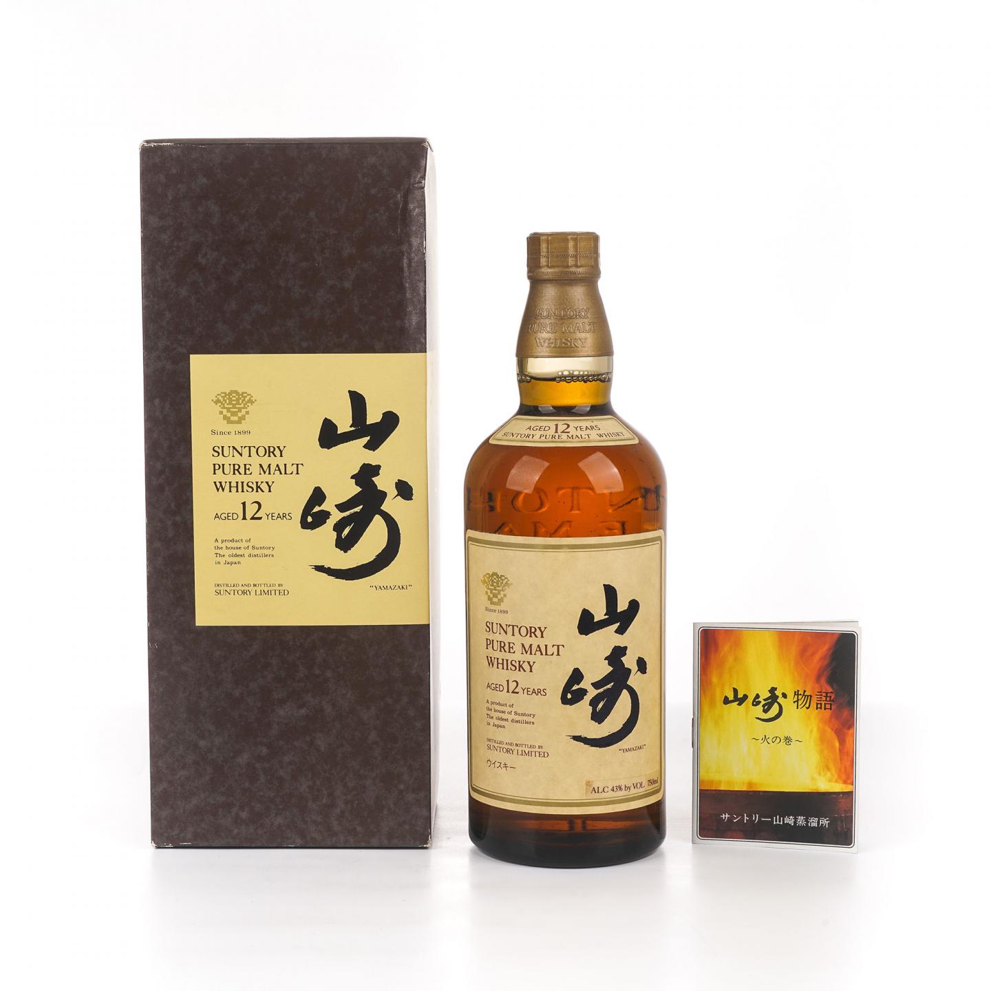 山崎 12年 金花标 Pure Malt 750ml