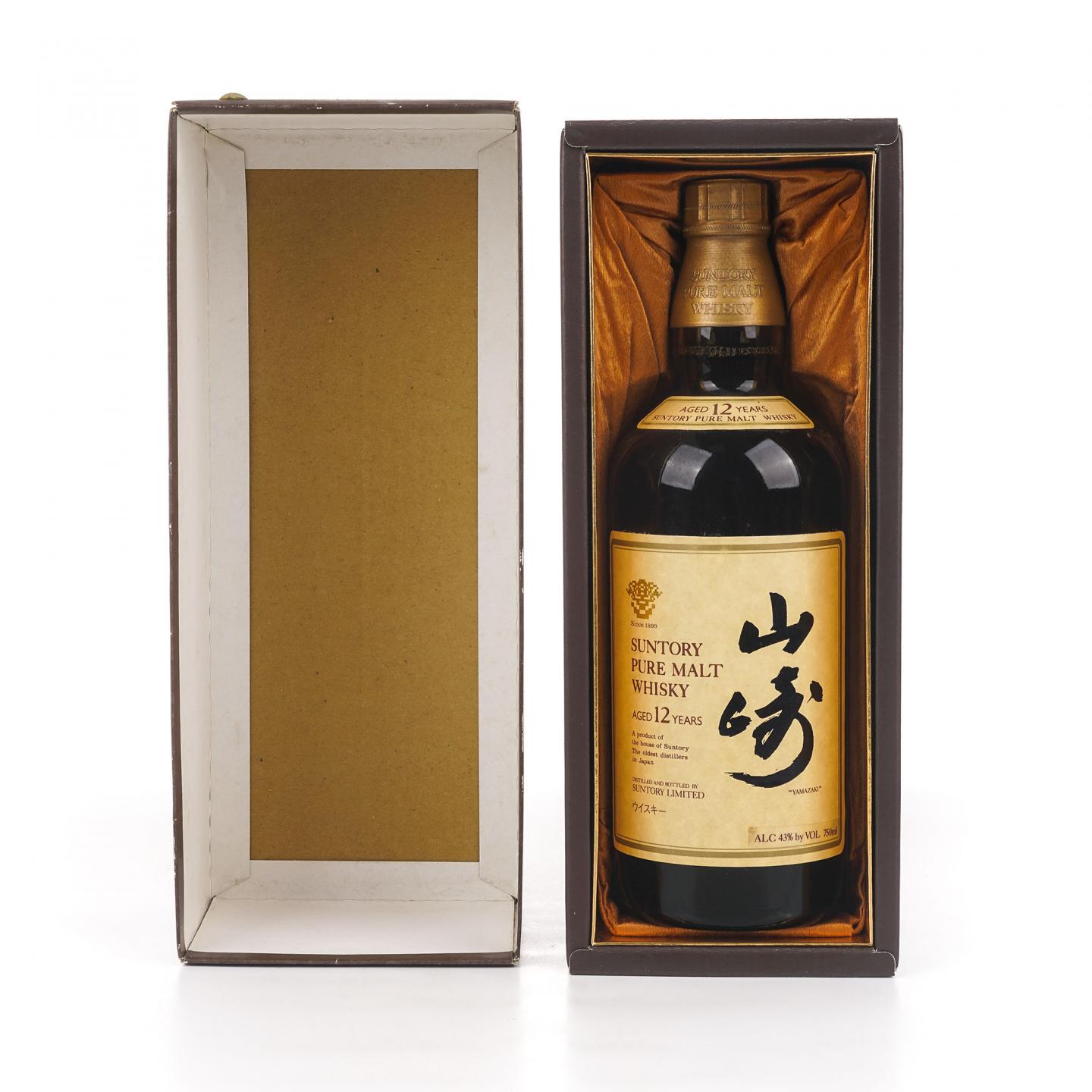 山崎 12年 金花标 Pure Malt 750ml