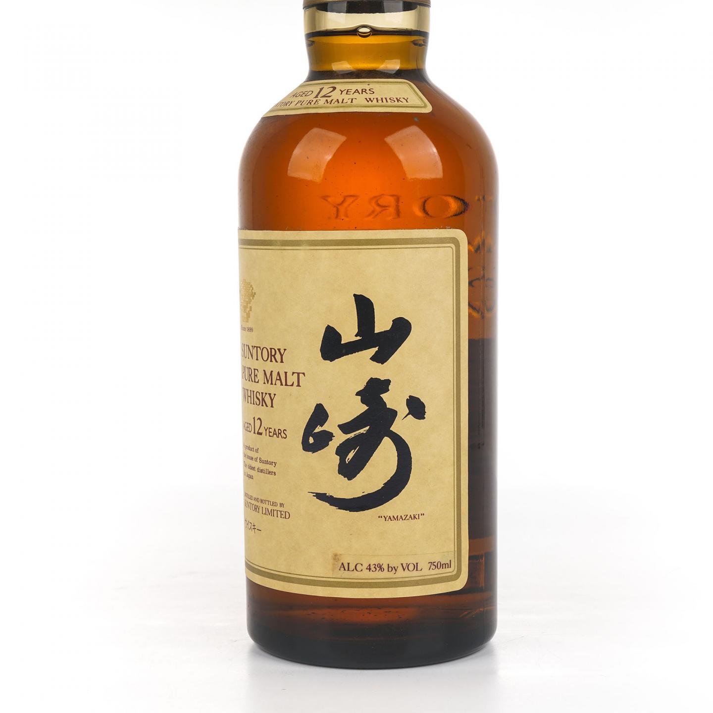 山崎 12年 金花标 Pure Malt 750ml