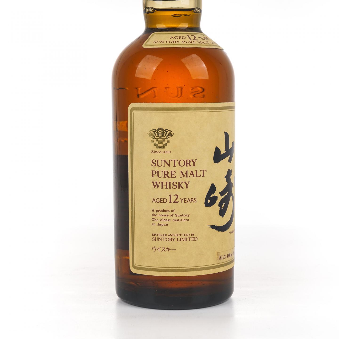 山崎 12年 金花标 Pure Malt 750ml
