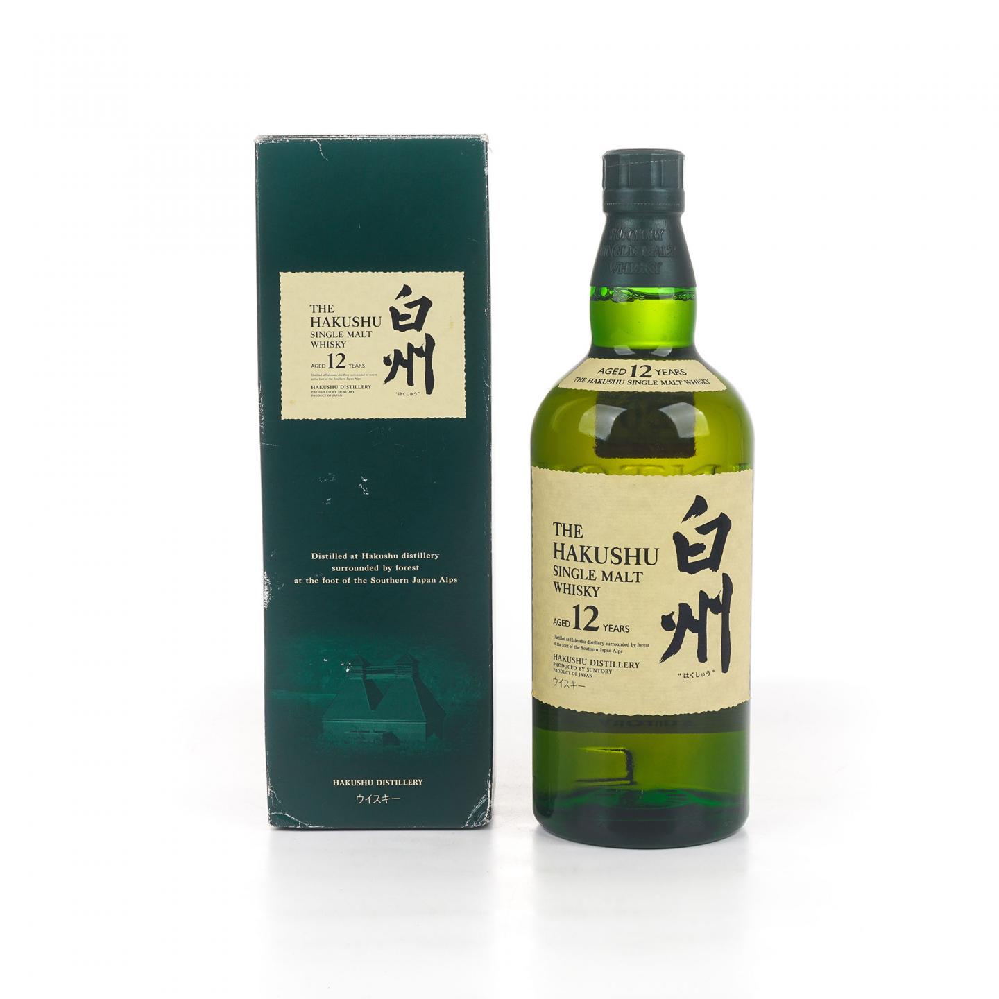 白州 12年 Single Malt 金花盖