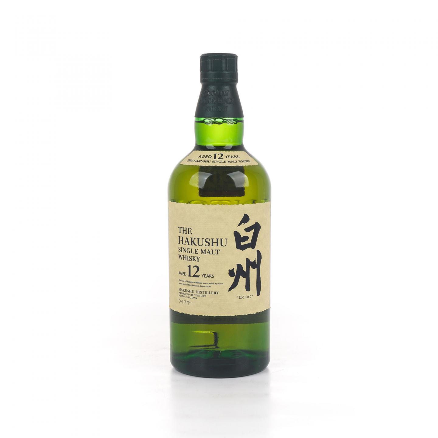 白州 12年 Single Malt 金花盖